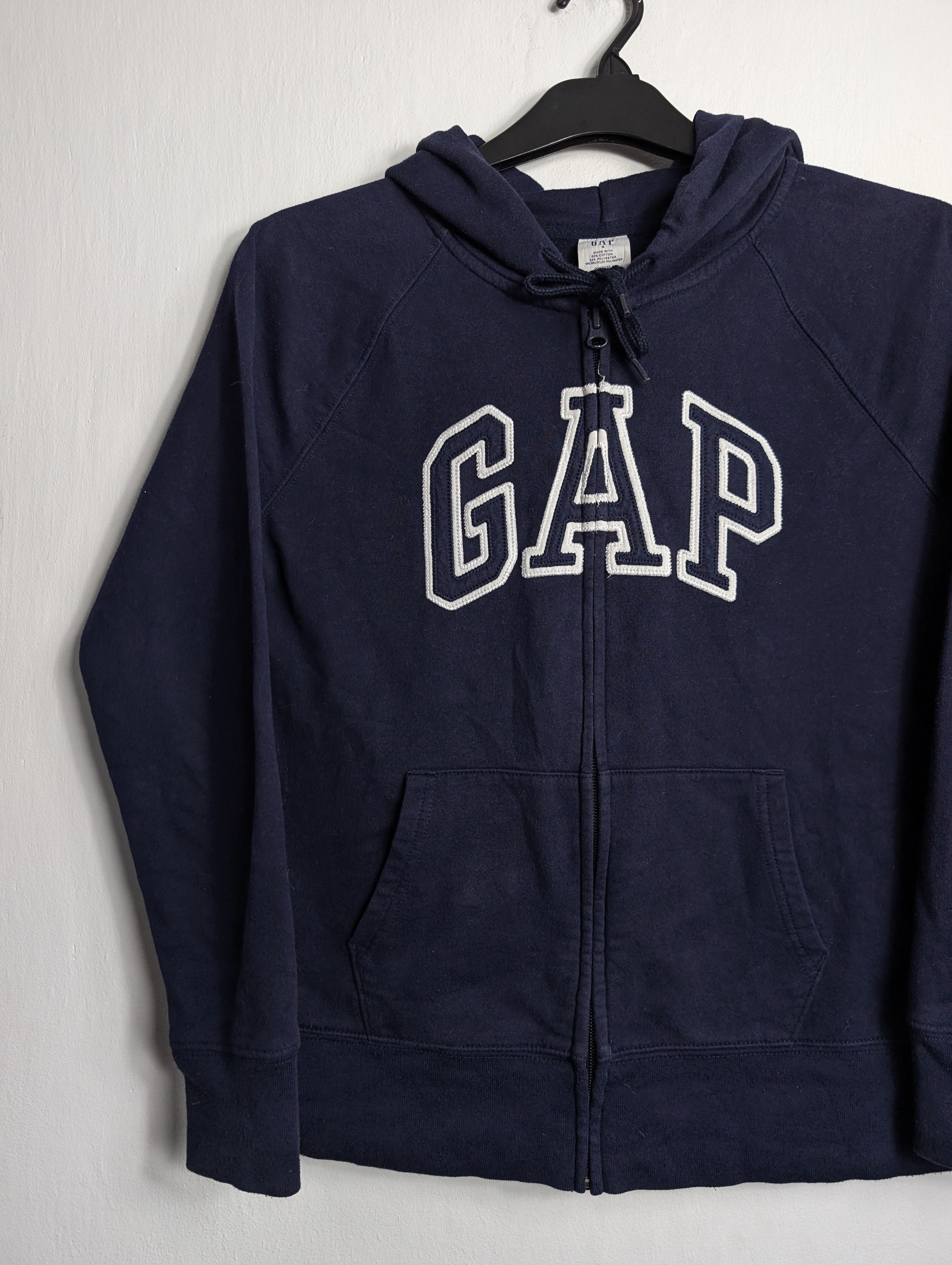 Gap GAP Women's Navy Blue Hoodie Sweatshirt Casual Basic Size S / US 4 / IT 40 - 2 Thumbnail
