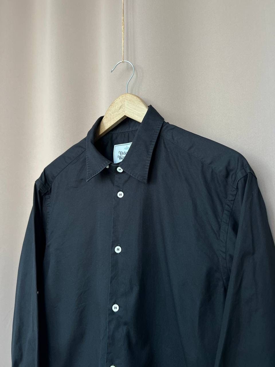 Vivienne Westwood Vivienne Westwood Black Button Down Shirt Mens Size 50 or M Size US M / EU 48-50 / 2 - 4 Thumbnail