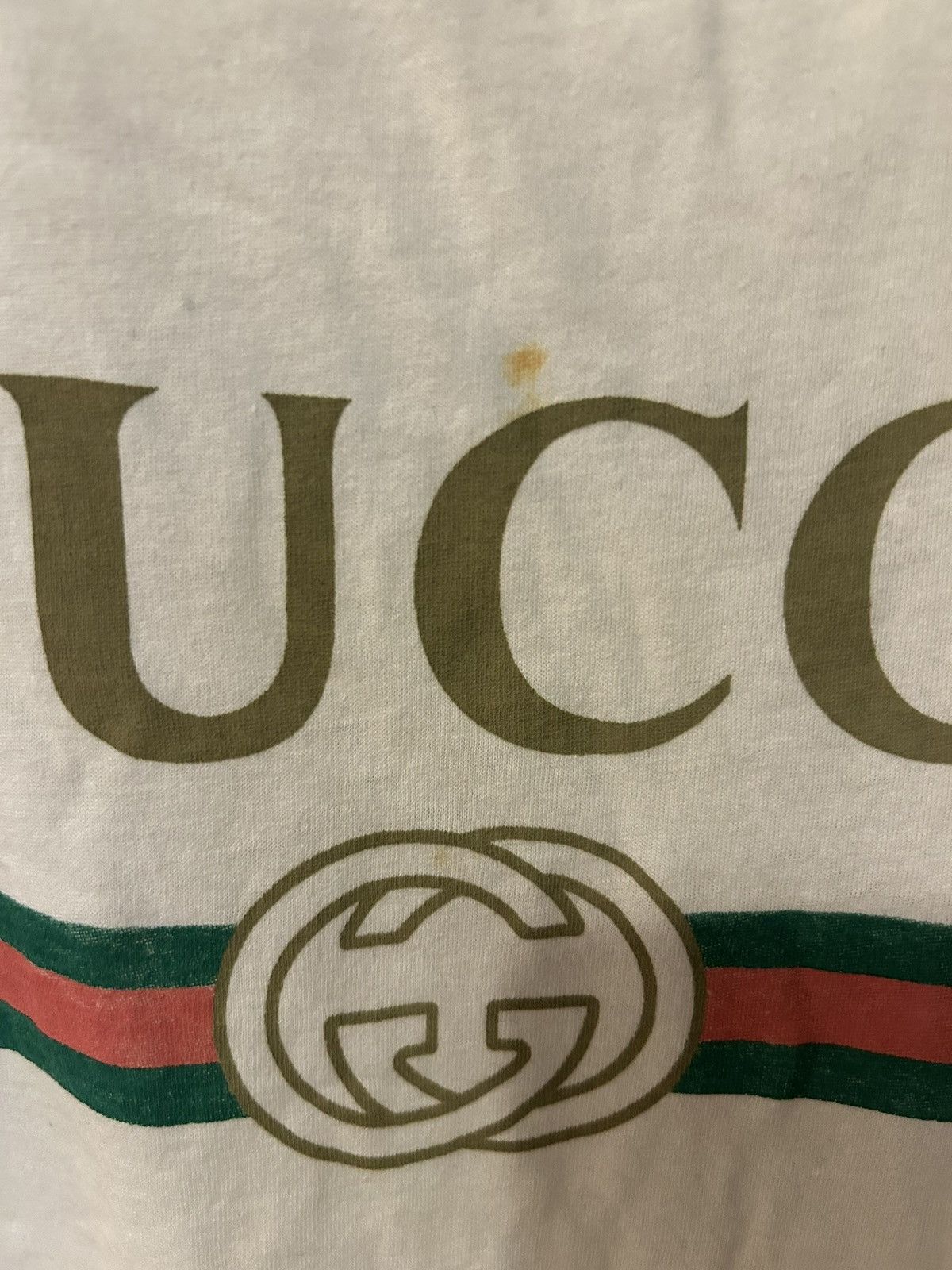 Gucci Gucci Tee Logo Size US M / EU 48-50 / 2 - 3 Thumbnail