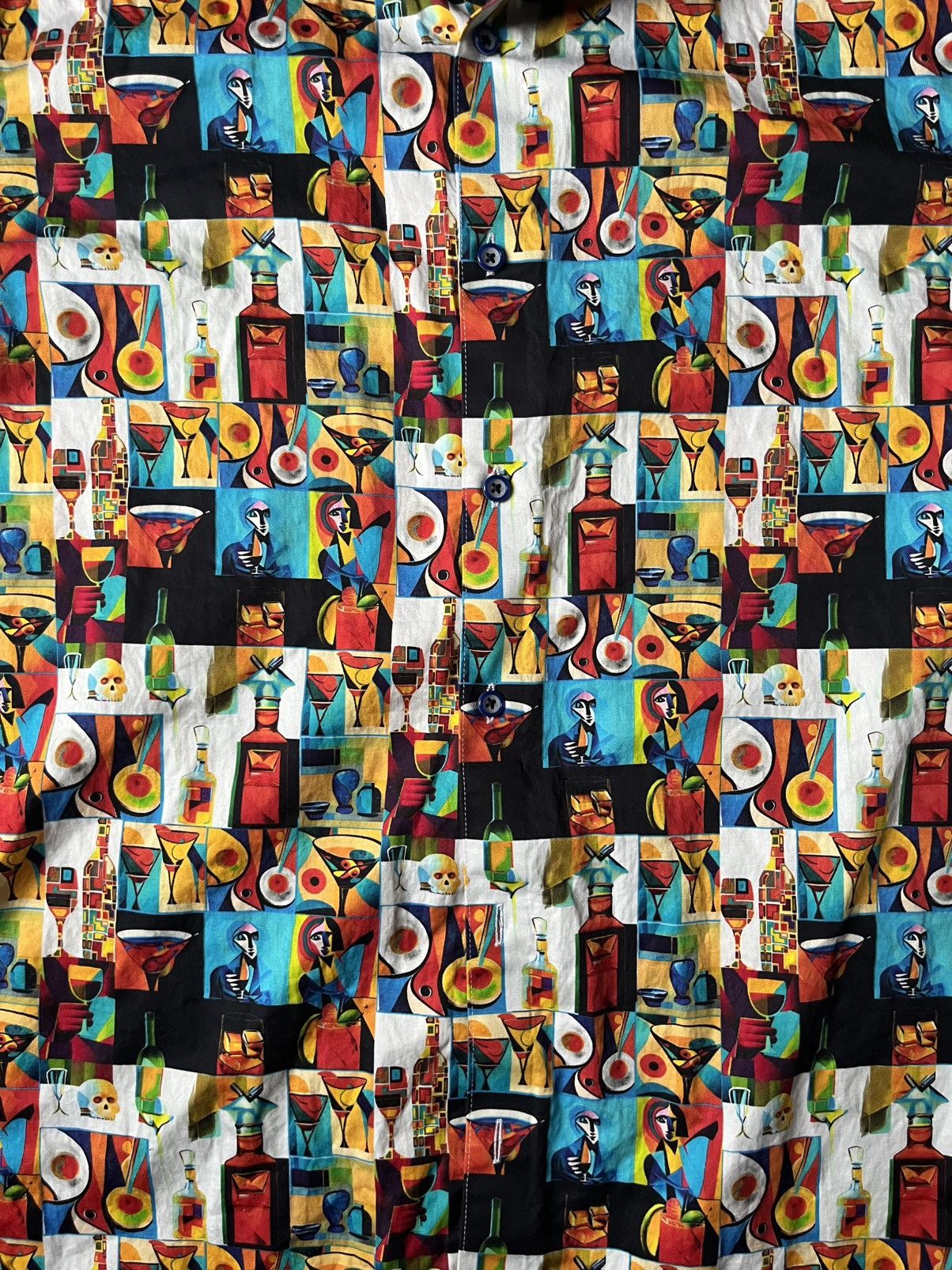 Designer × Robert Graham Rare Robert Graham Button Down Shirt Size US XL / EU 56 / 4 - 4 Thumbnail