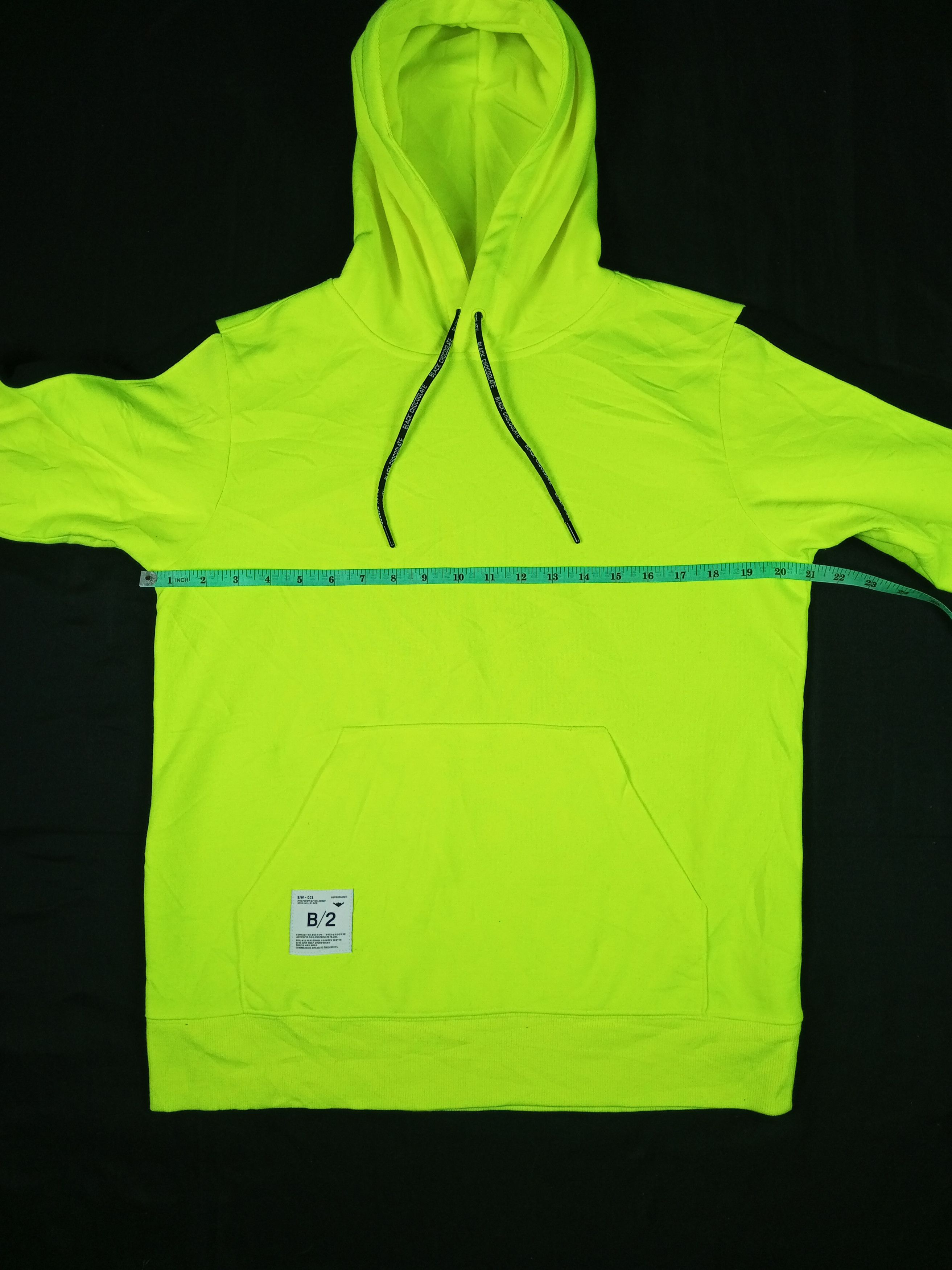 Chocolate × Japanese Brand Black Chocoolate Hoodie Neon Size M Size US M / EU 48-50 / 2 - 9 Thumbnail