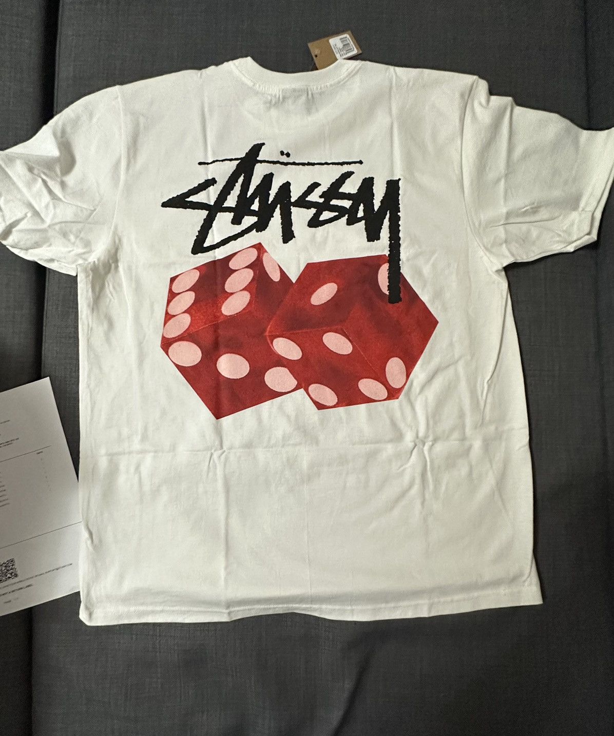 【STUSSY★】Diced Out T-Shirt White UNISEX Stussy Diced Out T-Shirt White | eBay