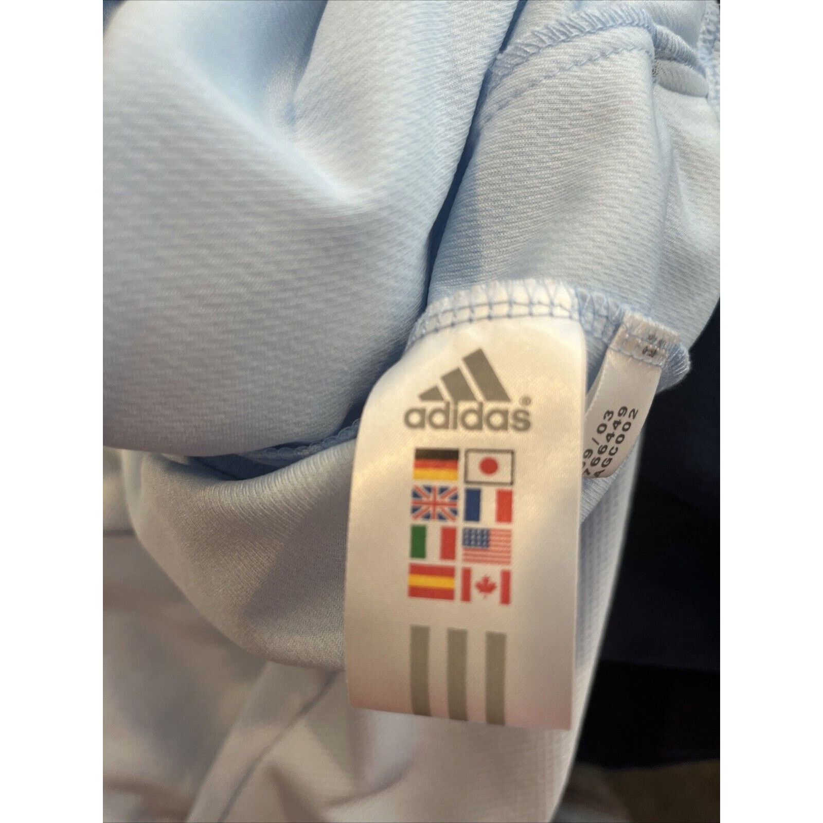 Adidas Adidas Women’s Medium Hooded Jacket Full Zip Light Blue Size M / US 6-8 / IT 42-44 - 13 Thumbnail