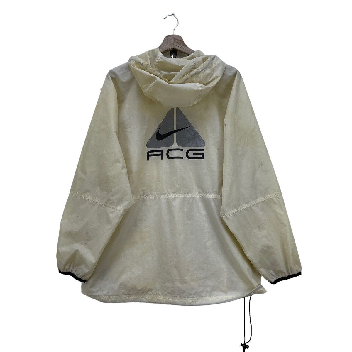 Nike Vintage Trashed Nike ACG Light Jacket Hooded Size US L / EU 52-54 / 3 - 2 Thumbnail
