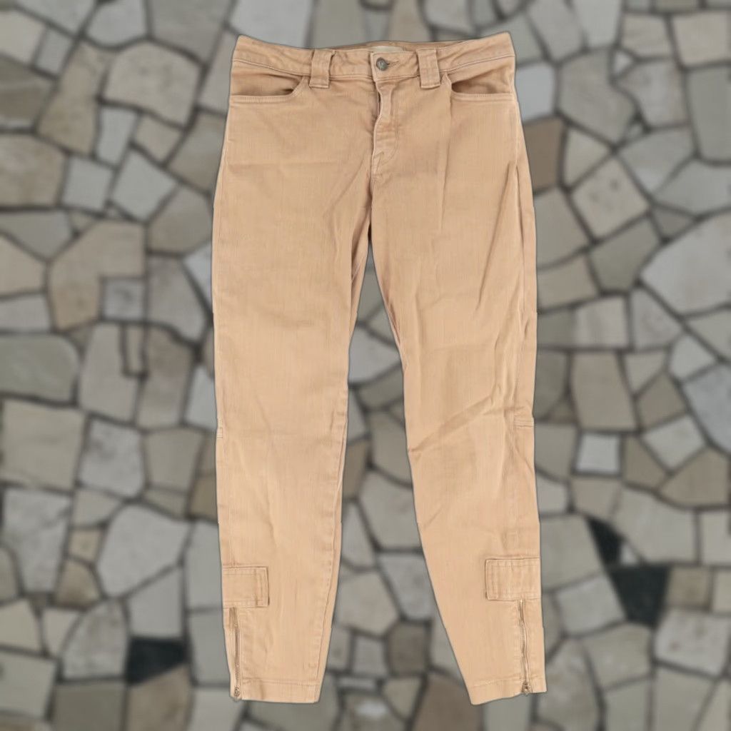 Vince Vince. Lola Stovepipe Cotton Canvas Chino Pants Camel Women's 31 Size 24" / US 00 / IT 34 - 1 Thumbnail