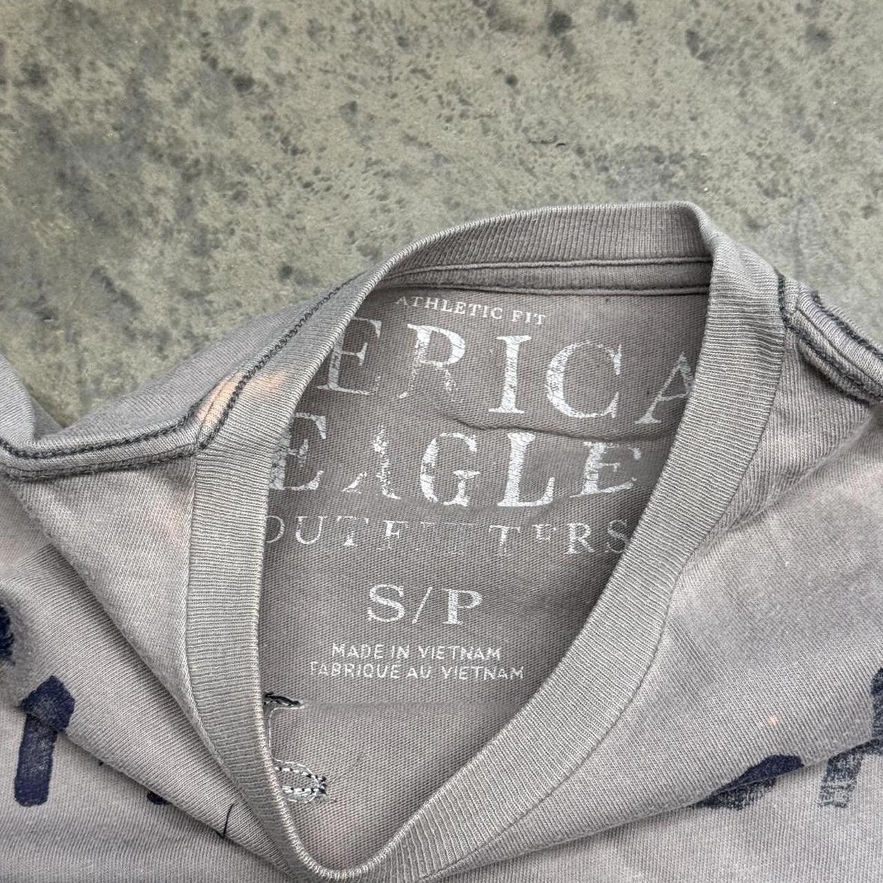 American Eagle Outfitters × Vintage Vintage Y2K American Eagle Vintage Fit T Shirt Size US S / EU 44-46 / 1 - 5 Thumbnail