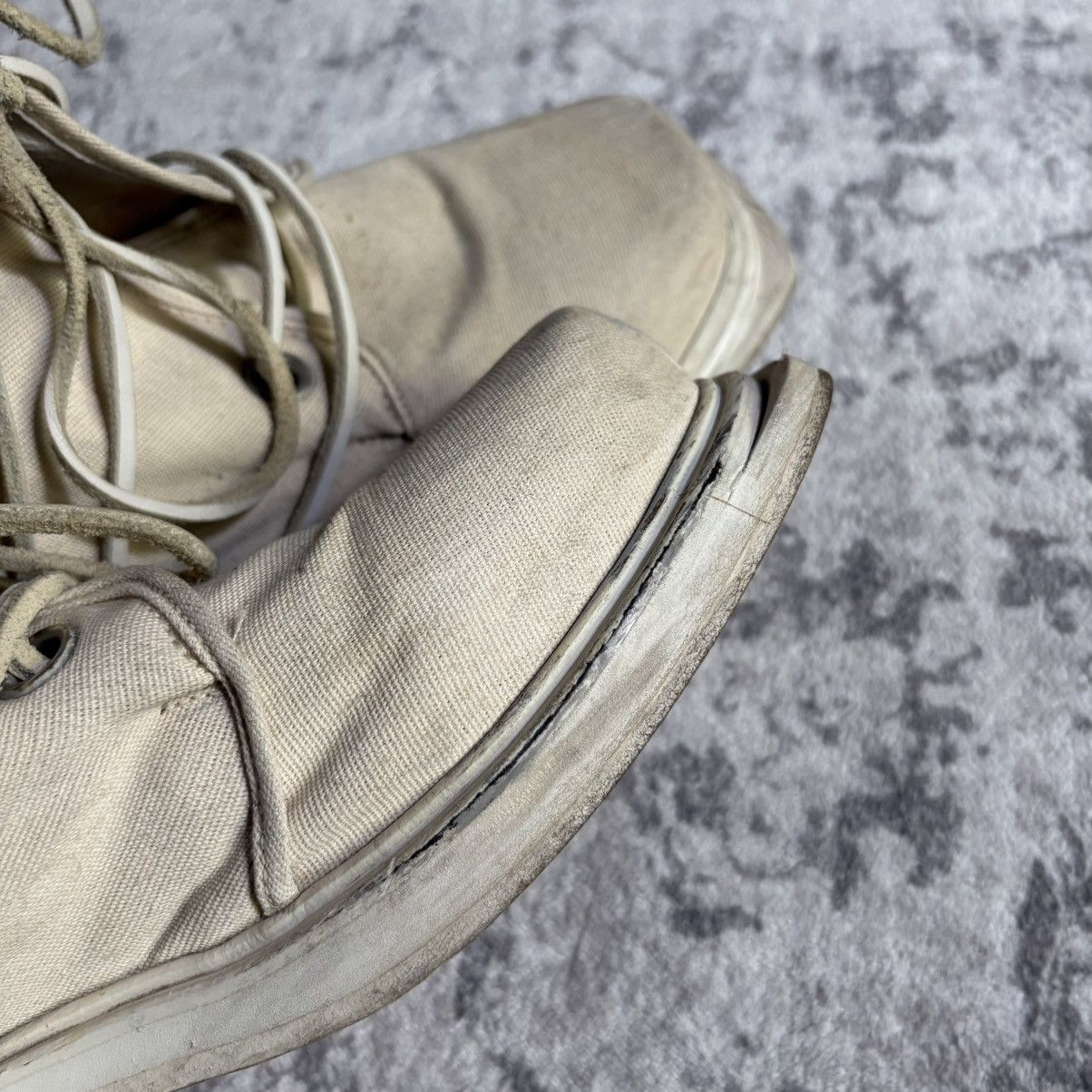 Dirk Bikkembergs Dirk Bikkembergs 90s Canvas Cutout Lace Up Boots | Size 42 Size US 10 / EU 43 - 4 Thumbnail