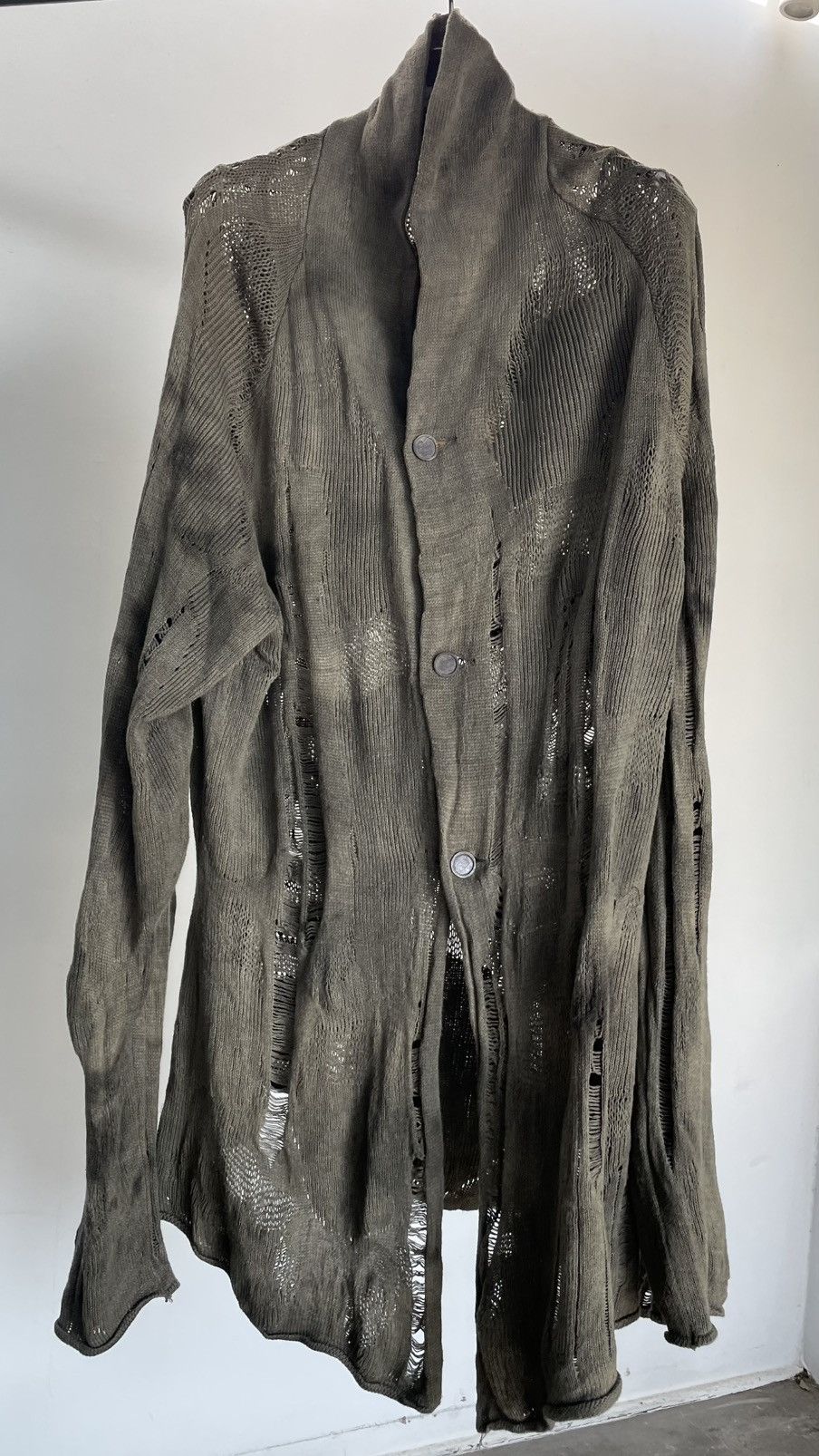 Other Chia Hung Su Distressed Cardigan Size US L / EU 52-54 / 3 - 12 Thumbnail