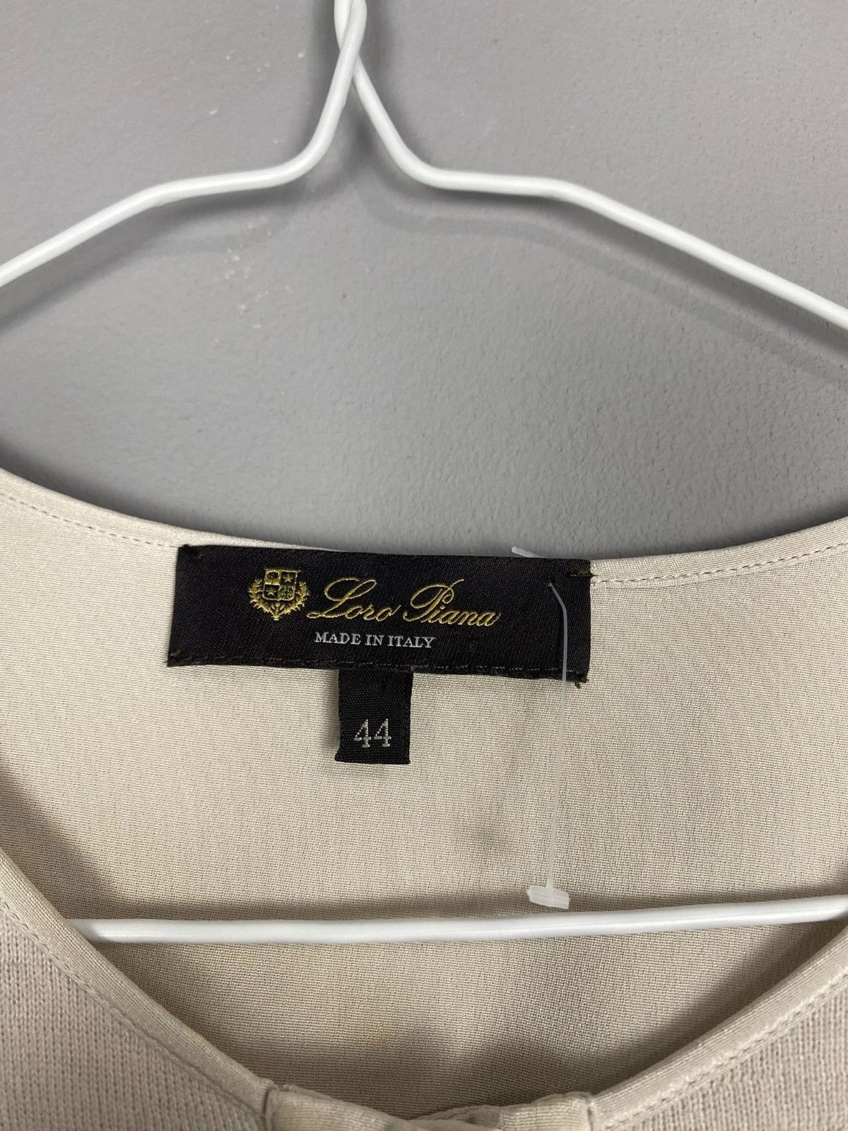 Loro Piana Loro Piana Cashmere Silk Henley Blouse Sweater Size M / US 6-8 / IT 42-44 - 5 Thumbnail