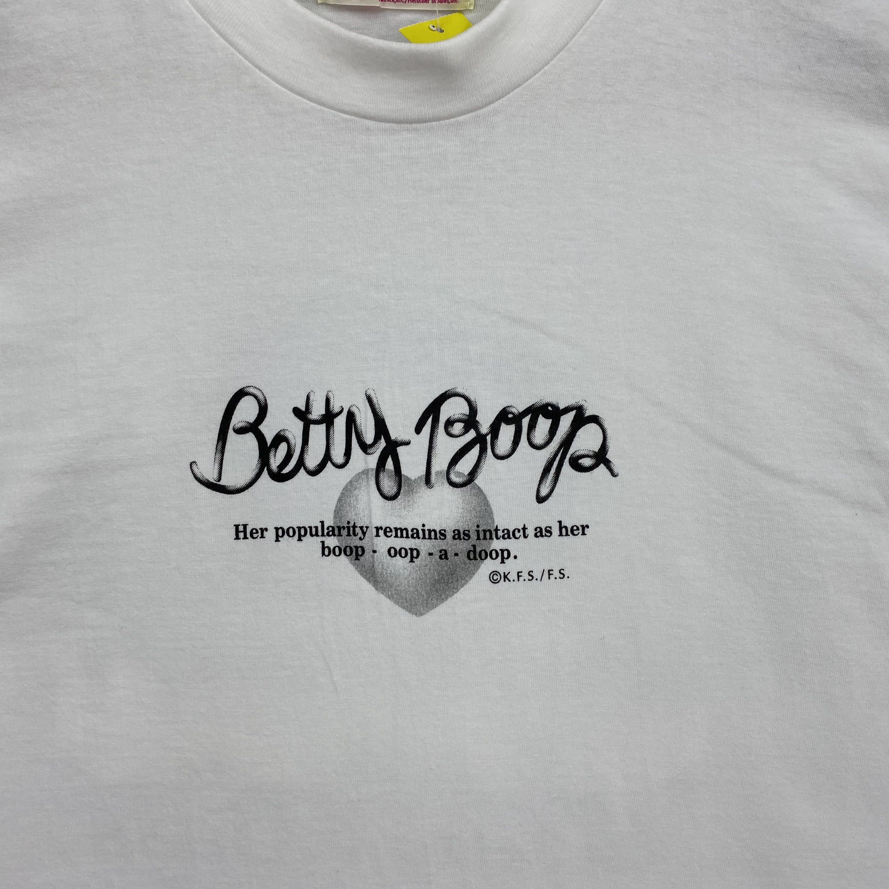 Cartoon Network × Vintage Vintage Betty Boop T-Shirt Nude Hentai Cartoon Crewneck Tees Size US M / EU 48-50 / 2 - 4 Thumbnail