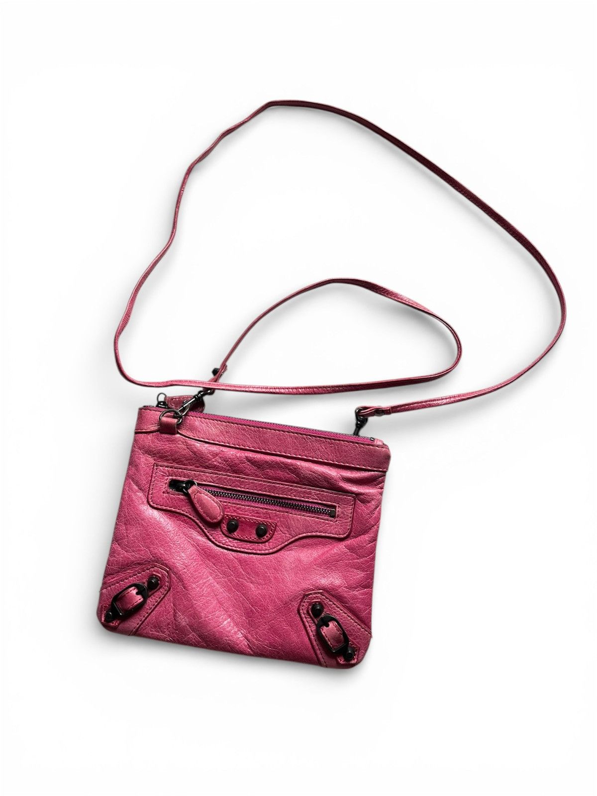 Vintage Pink city leather mini bag Size ONE SIZE - 1 Thumbnail