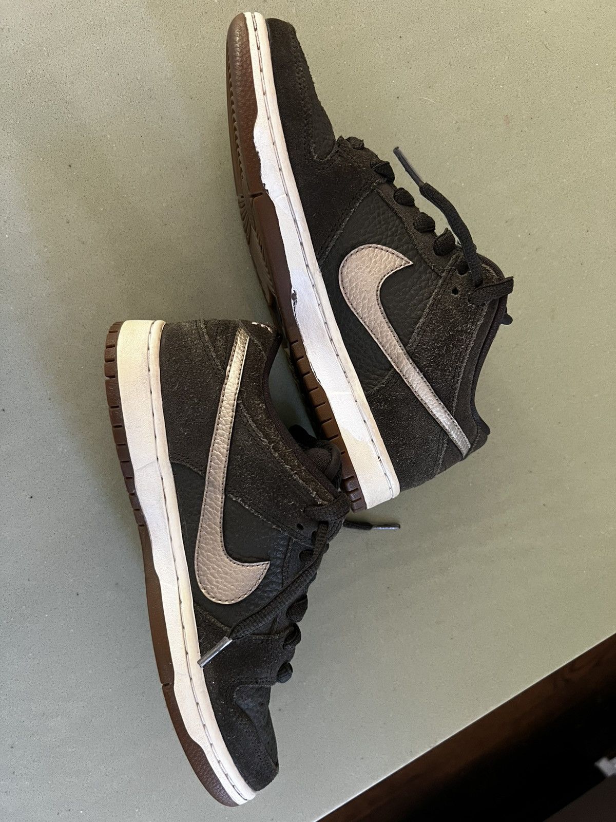Nike Nike SB Dunk Low Pro Sequoia White Gum, 6. Great condition Size US 6 / EU 39 - 9 Thumbnail