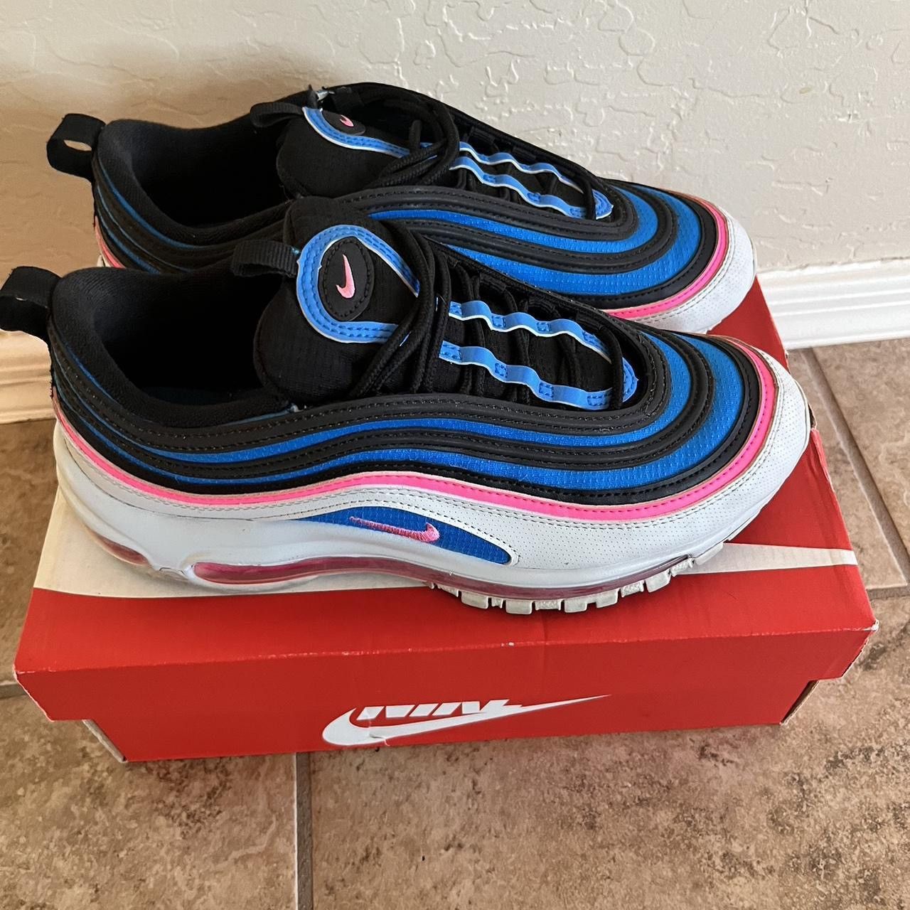 Nike NIKE AIRMAX 97 “MIAMI”(GS) Size US 8 / IT 38 - 1 Thumbnail