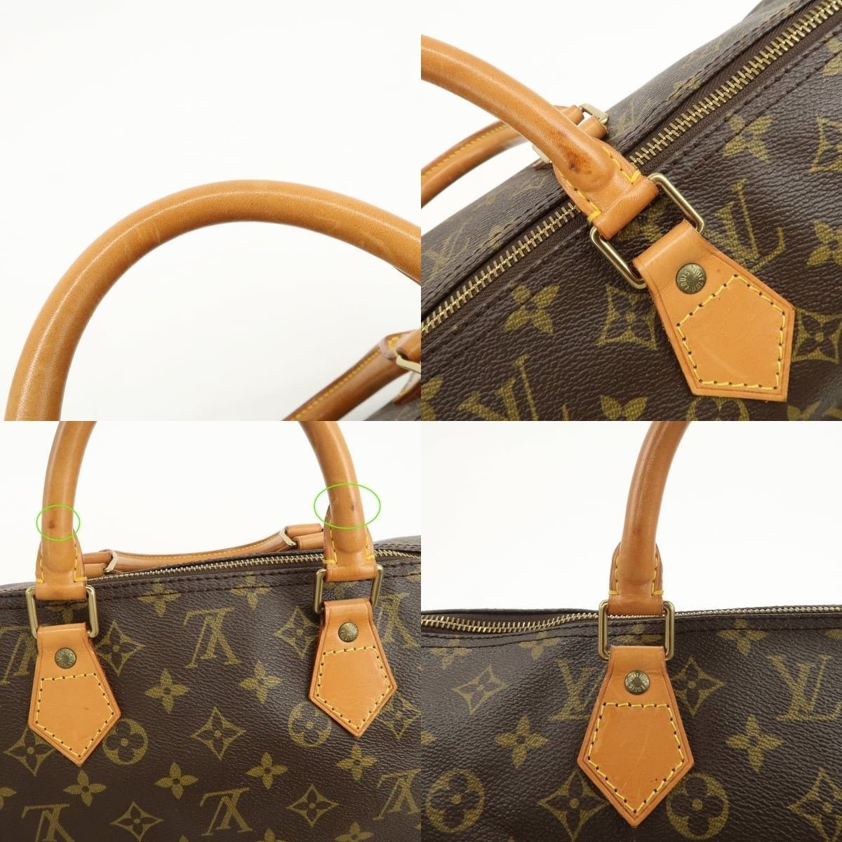Louis Vuitton Louis Vuitton Monogram Speedy 40 Satchel Brown Size ONE SIZE - 4 Thumbnail