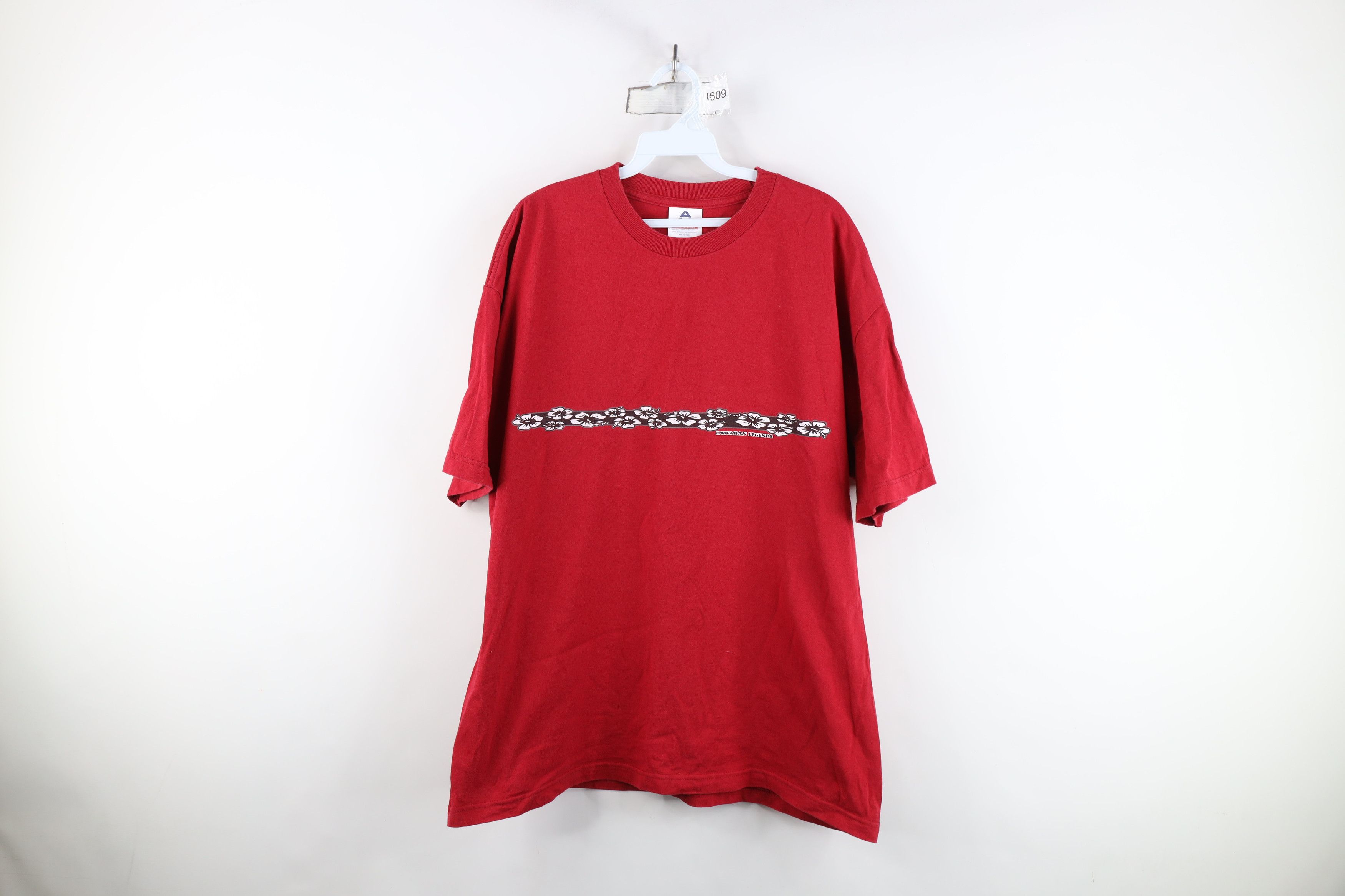 Vintage Vintage 90s Y2K Streetwear Legends Flower Surf T-Shirt Size US XL / EU 56 / 4 - 1 Thumbnail