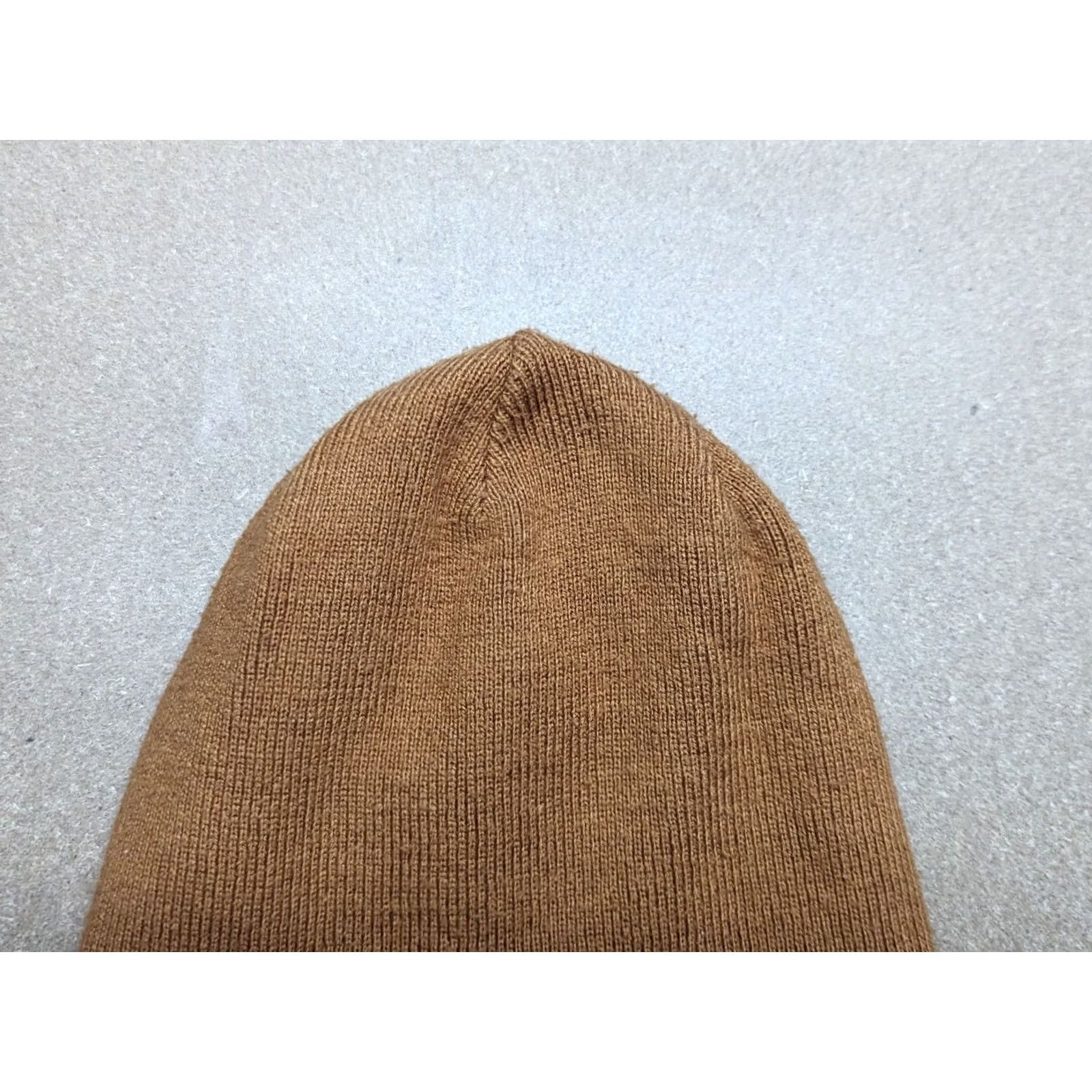 G-Star G-Star Beanie Hat One Size Cuffed Knit Stretch Beige Unisex Adults Mens Womens Boys Girls Size ONE SIZE - 5 Thumbnail