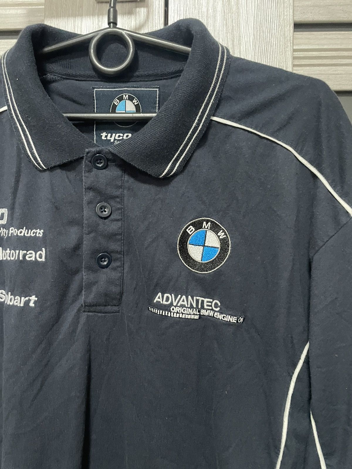 BMW × Vintage BMW Tyco Vintage Akrapovich Eddie Stobart Polo Shirt Racing Size US XL / EU 56 / 4 - 5 Thumbnail