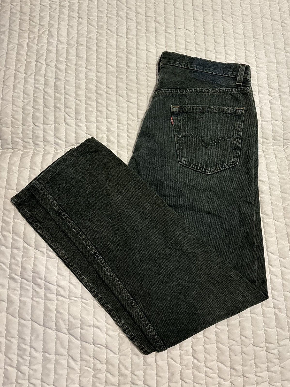 Levi's Vintage Levis, Green Denim Jeans 80’s/90’s Levis Size US 36 / EU 52 - 15 Thumbnail