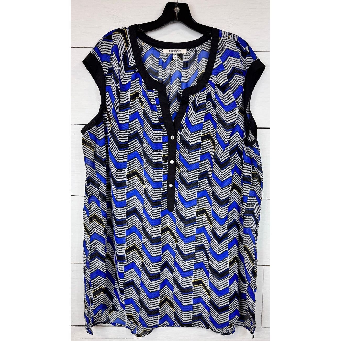 Other Daniel Rainn Sleeveless Blouse Women's Size 2X Size XXL / US 16-18 / IT 52-54 - 1 Thumbnail
