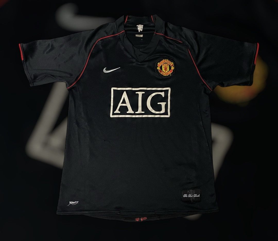 Nike Vintage 2007 2008 Manchester United Nike Soccer Jersey Size US S / EU 44-46 / 1 - 1 Thumbnail