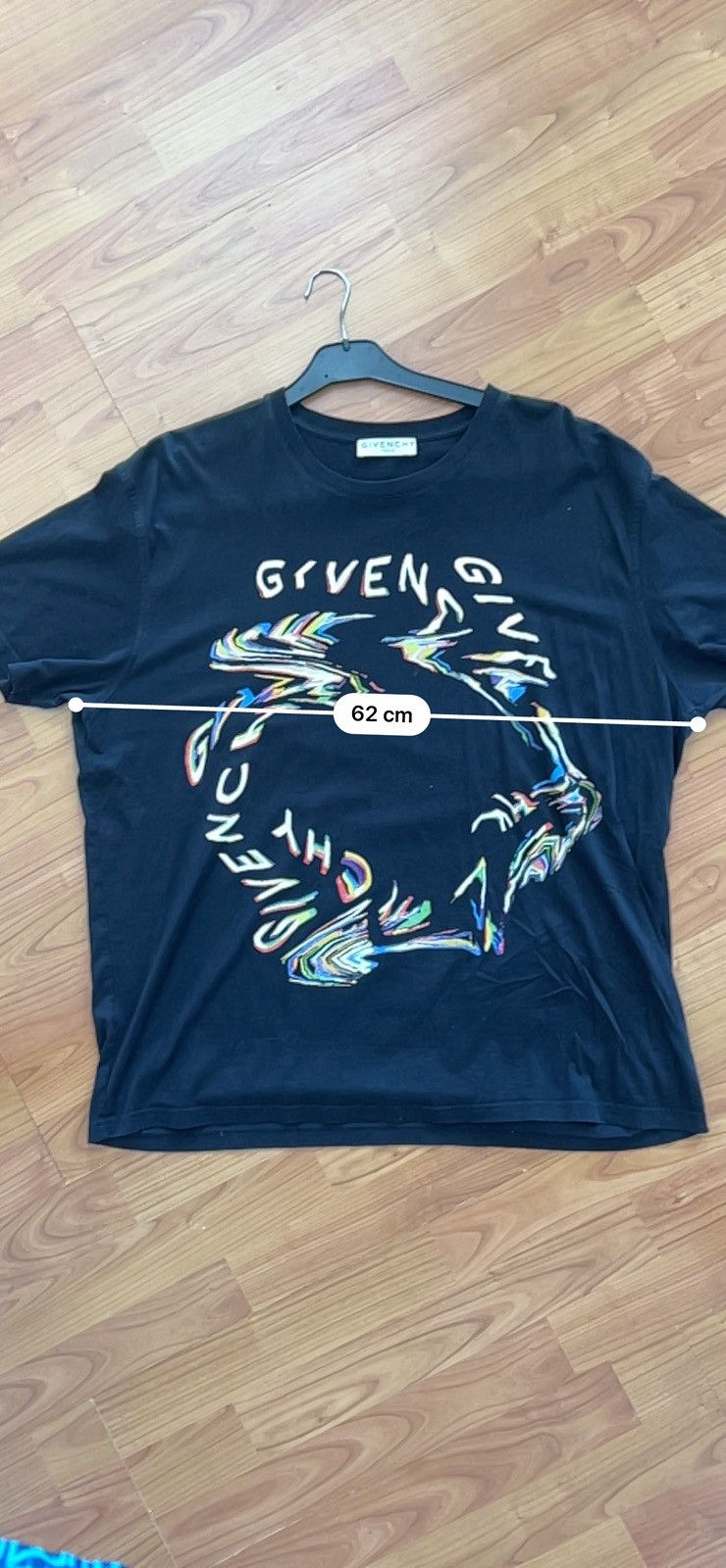 Givenchy Givenchy Glitch T-Shirt Size US XL / EU 56 / 4 - 7 Thumbnail