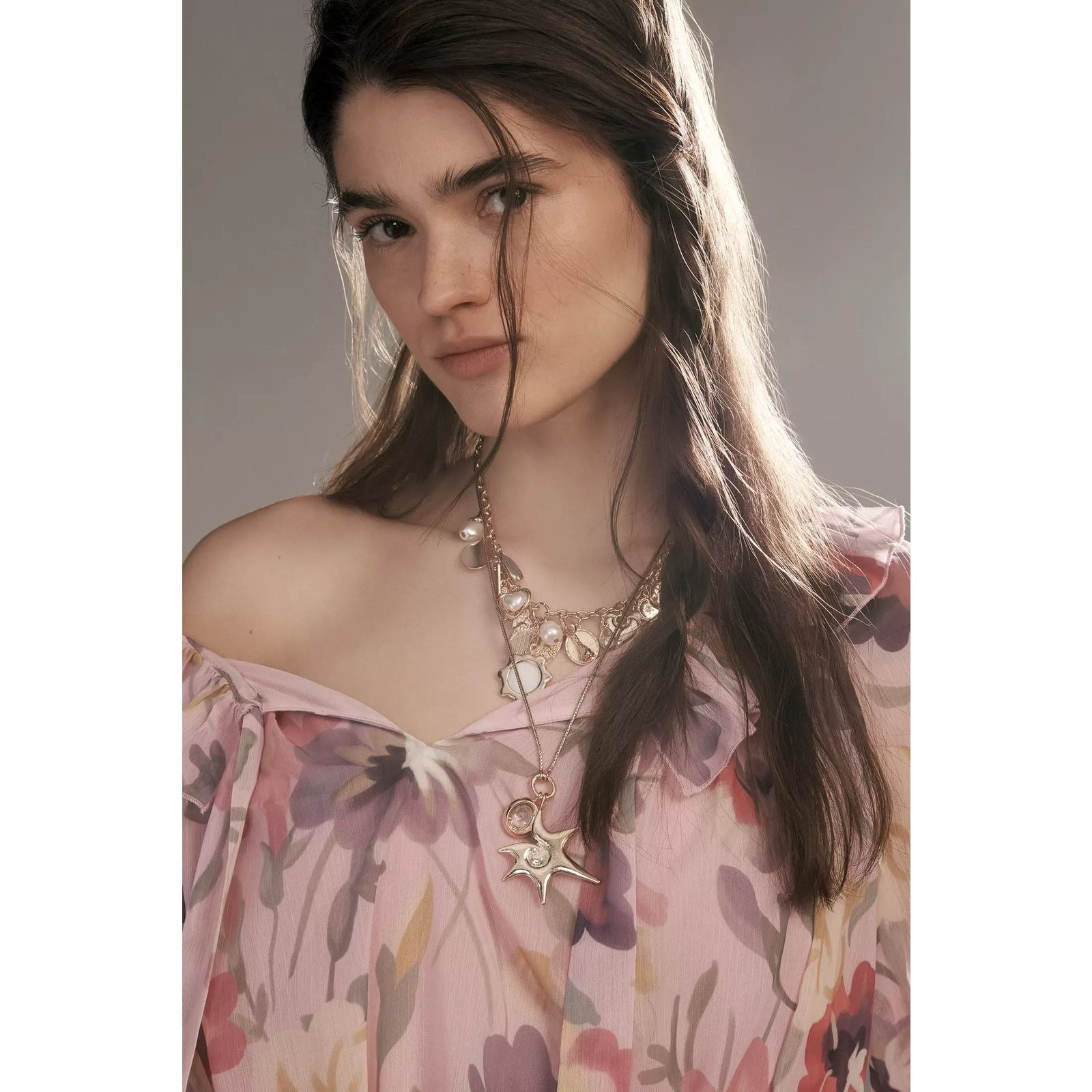 Anthropologie New Mare Mare Long-Sleeve Mini Dress $168 Medium Floral Boho Size M / US 6-8 / IT 42-44 - 3 Thumbnail