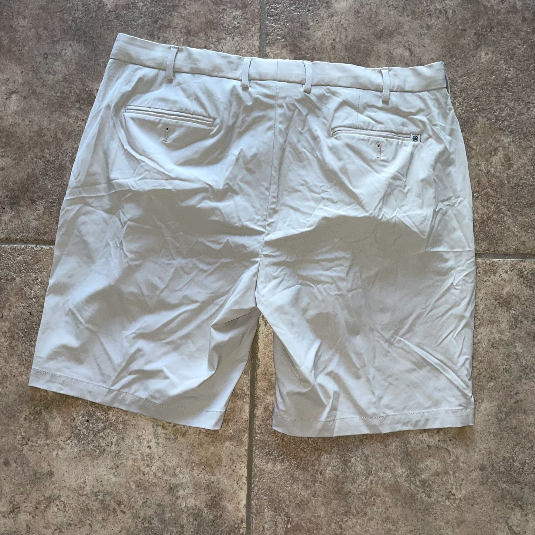 Peter Millar PETER MILLAR Beige Men’s Chino Shorts 38 Cargo Regular Size Men Size US 38 / EU 54 - 5 Thumbnail