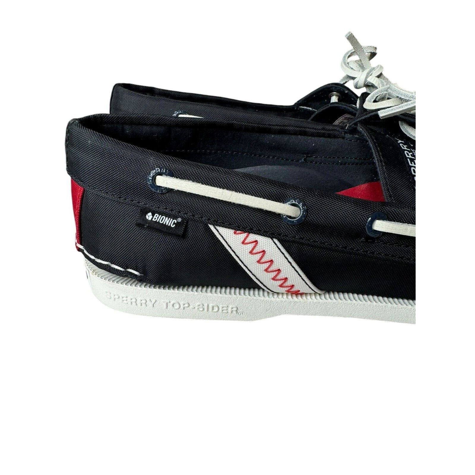 Sperry Sperry Top Sider Men's Black Bionic Waterproof Boat Shoes Size US 10 / EU 43 - 2 Thumbnail
