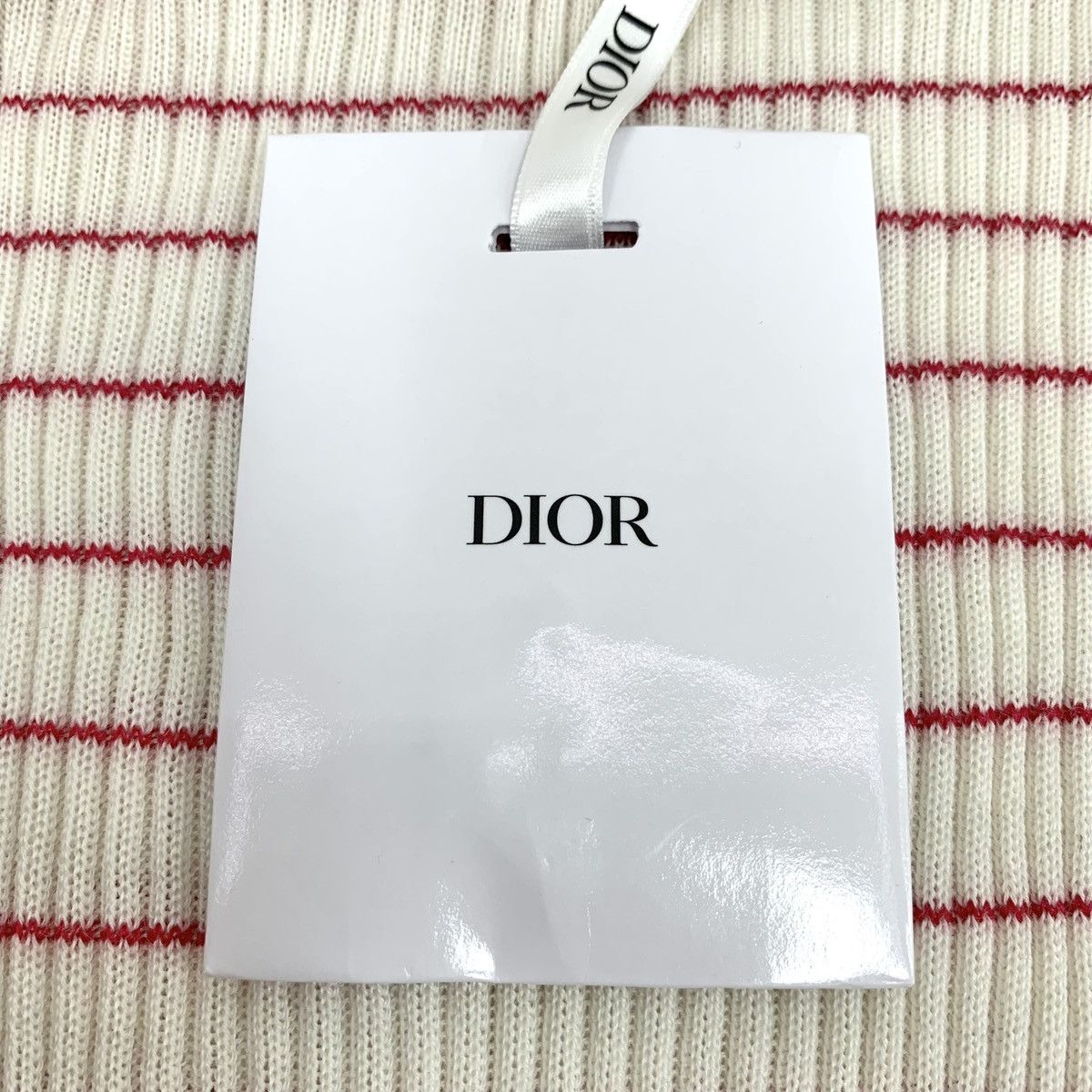Dior Dior Colorblocked Striped Cashmere Sweatshirt Size M / US 6-8 / IT 42-44 - 9 Thumbnail
