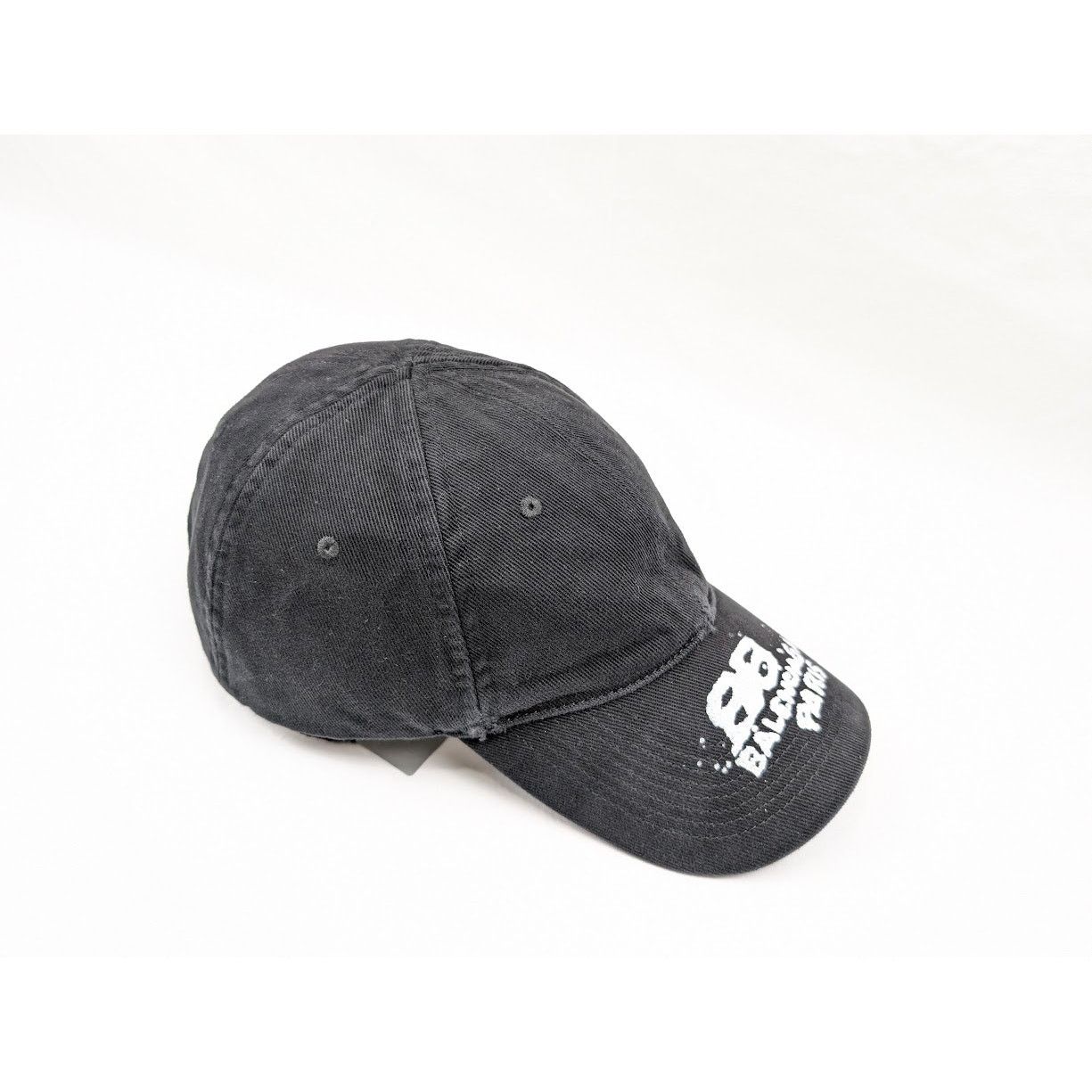 Balenciaga o1rshd1 Q: 2 / Size: L / Cotton Drill Dirty Paris Hat / Cap Size ONE SIZE - 14 Thumbnail
