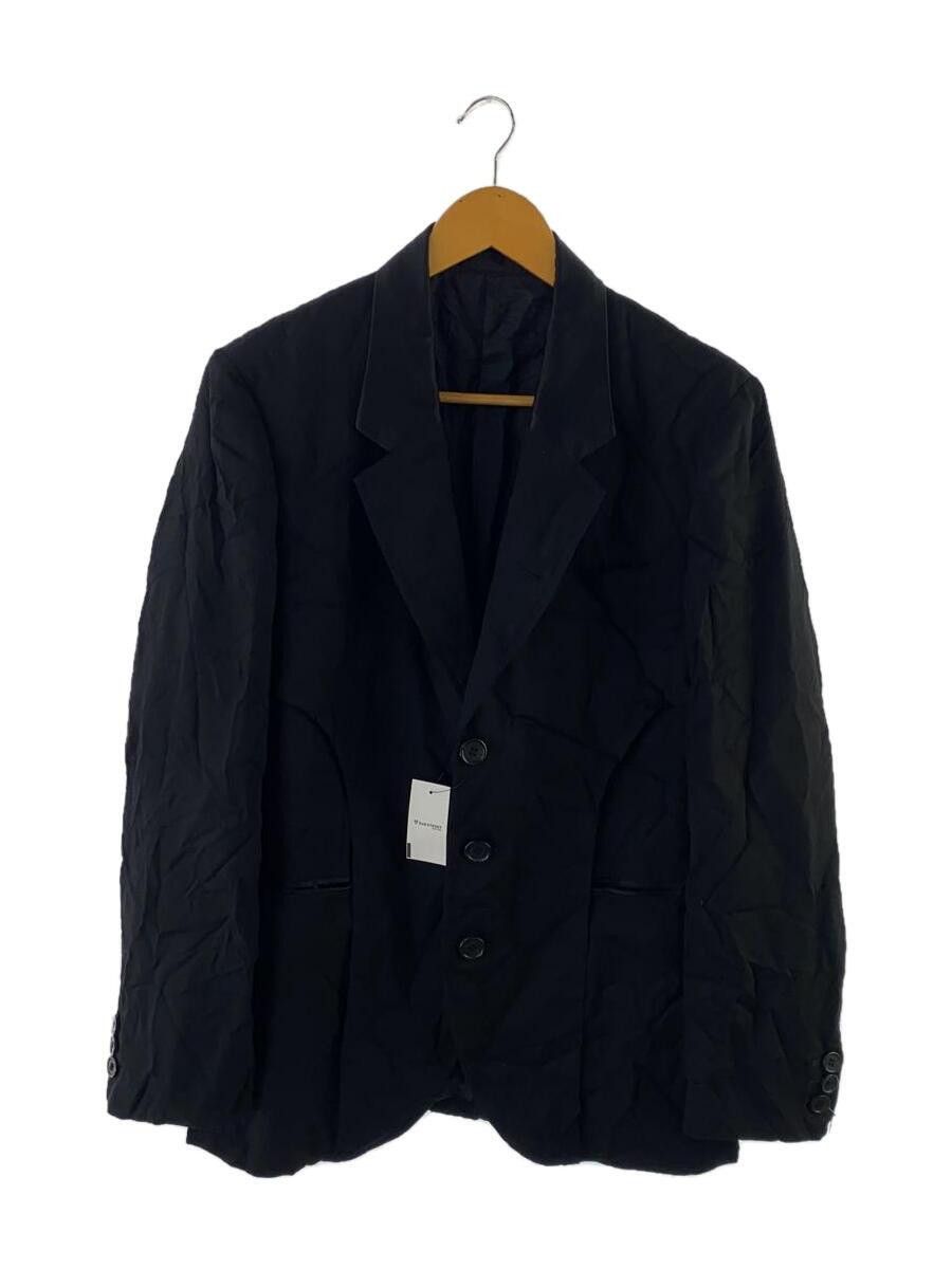 Undercover Undercover Wrinkled Wool Gabber Tailored Jacket Black Size 42R - 1 Thumbnail