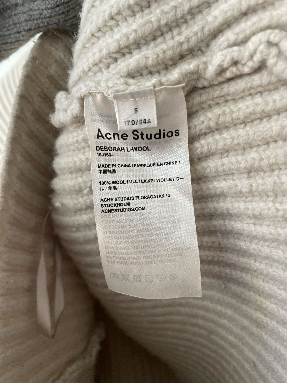 Acne Studios × Designer *Grail* Acne Studios 100% wool sweater knit Size S / US 4 / IT 40 - 4 Thumbnail