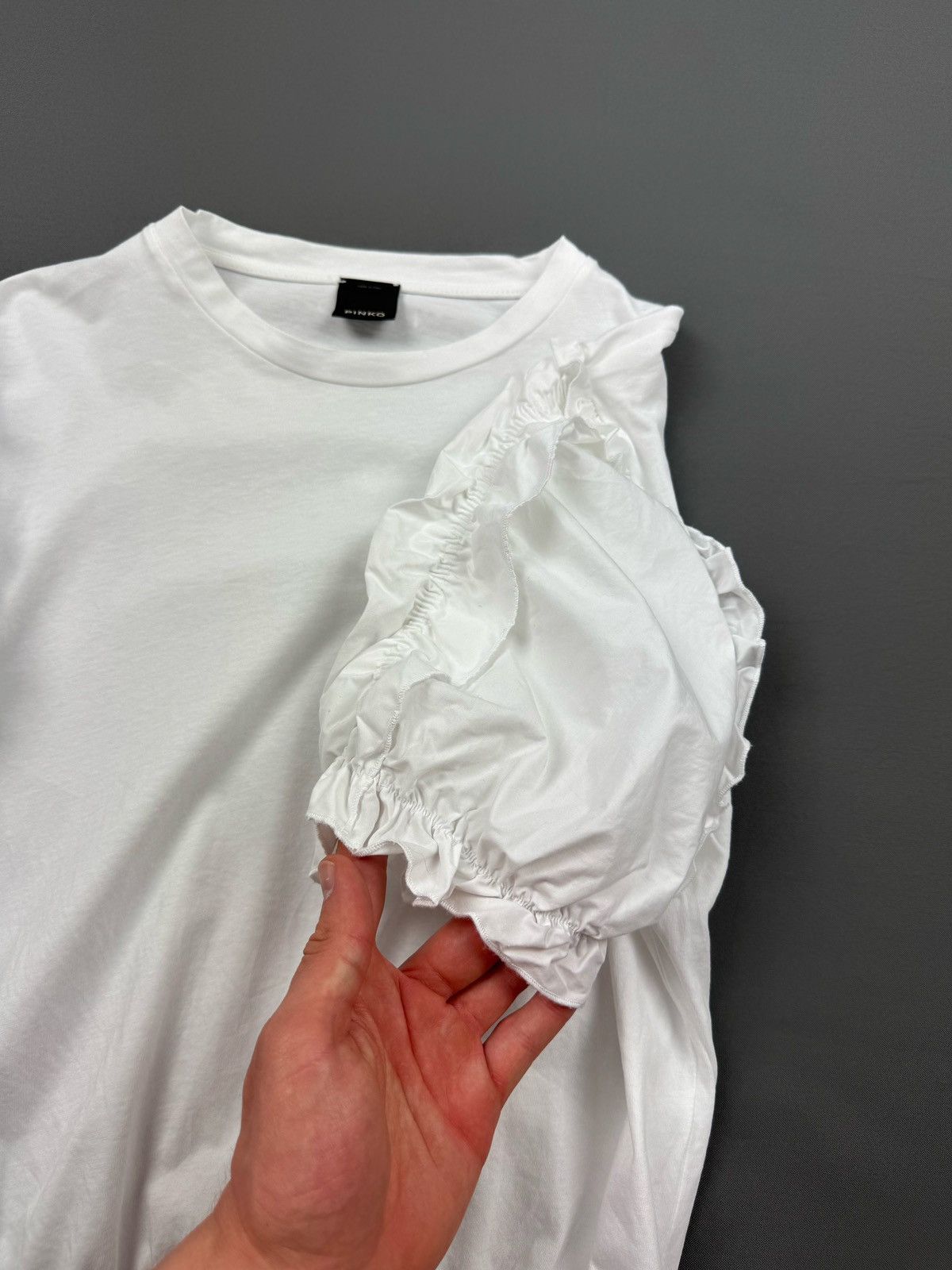Pinko Pinko Ertico White T-Shirt Jersey Size M / US 6-8 / IT 42-44 - 7 Thumbnail