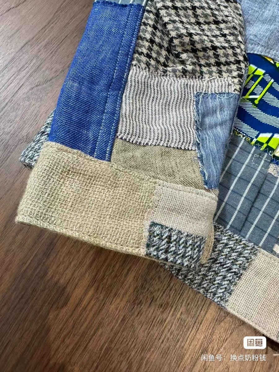 Junya Watanabe × Levi's JUNYA watanabe x Levi's denim silk linen patchwork jacket Size US S / EU 44-46 / 1 - 3 Thumbnail