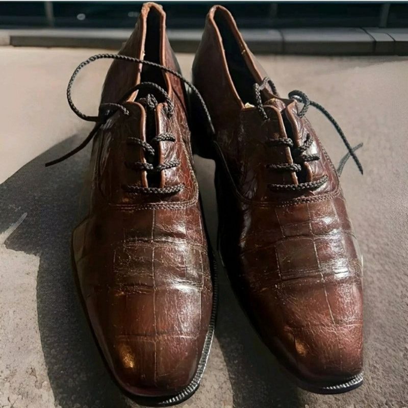 Other San Remo Mens Brown Dress Shoes Size 8.5 Size US 8.5 / EU 41-42 - 4 Thumbnail