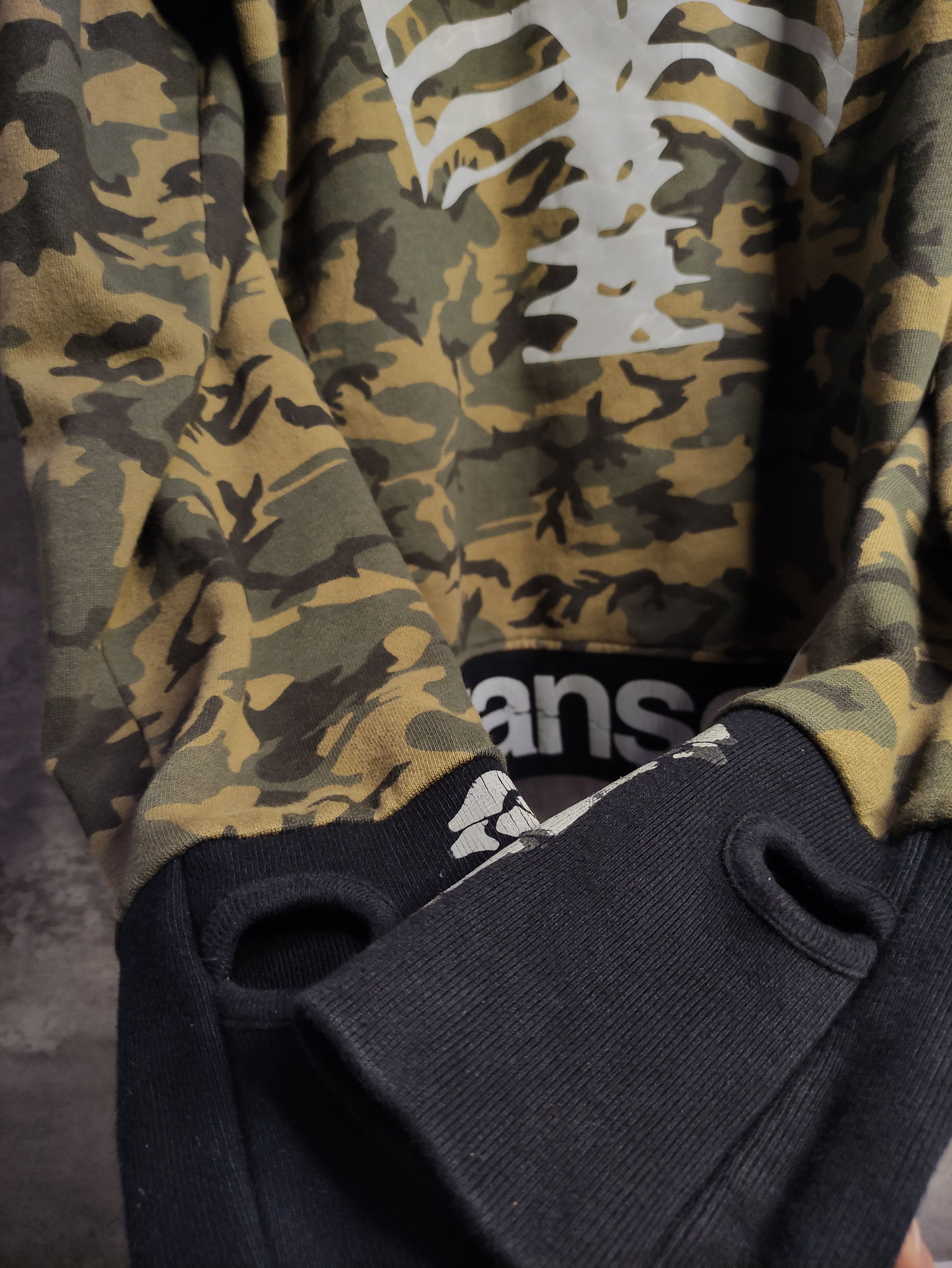 Bones × Vanson Leathers Vintage Rare - Vanson Bones Skeleton Camo Size US XXL / EU 58 / 5 - 10 Thumbnail