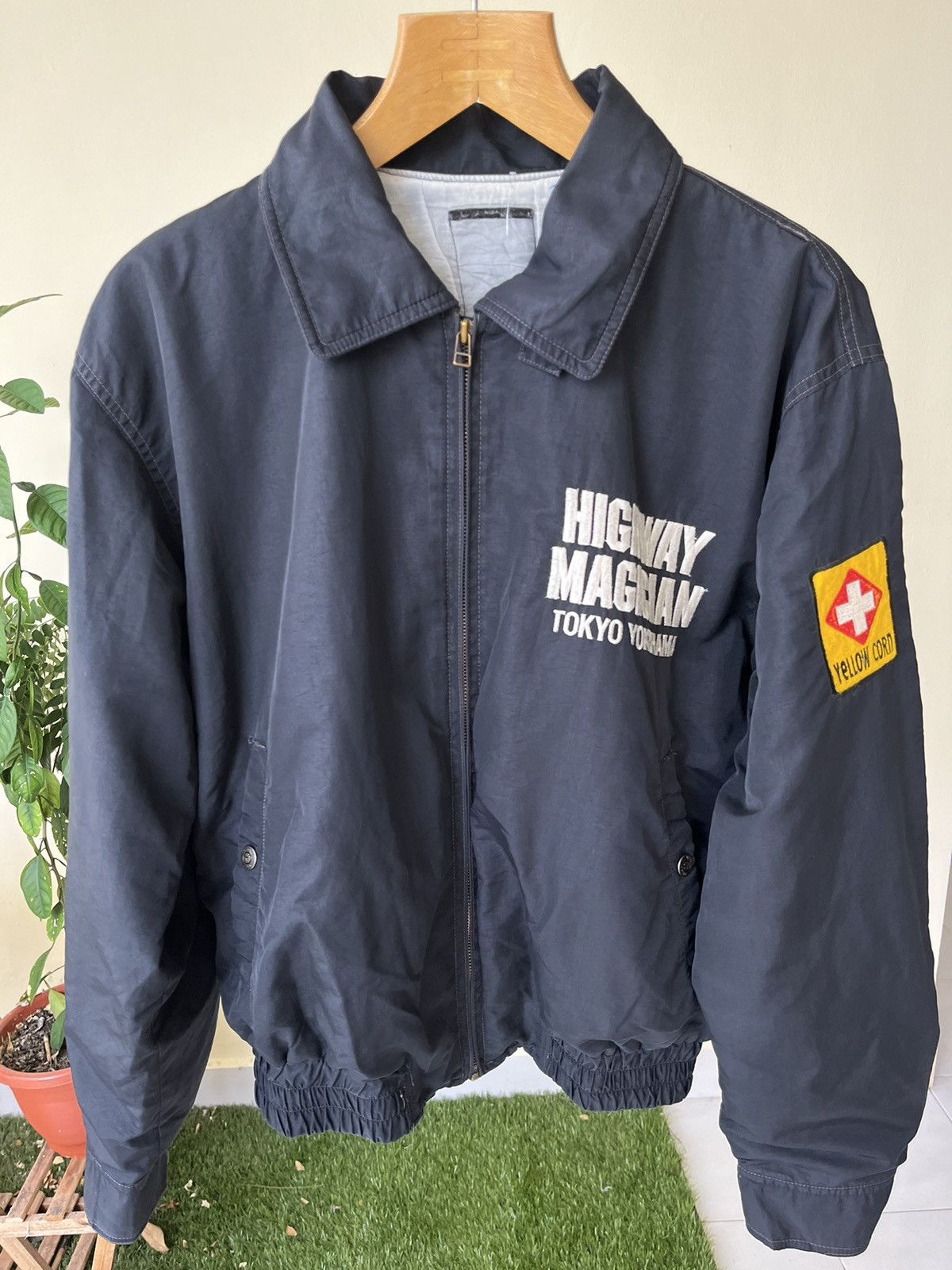 YELLOW CORN Vintage Yellow Corn Embroidered Racing Jacket Size US L / EU 52-54 / 3 - 5 Thumbnail