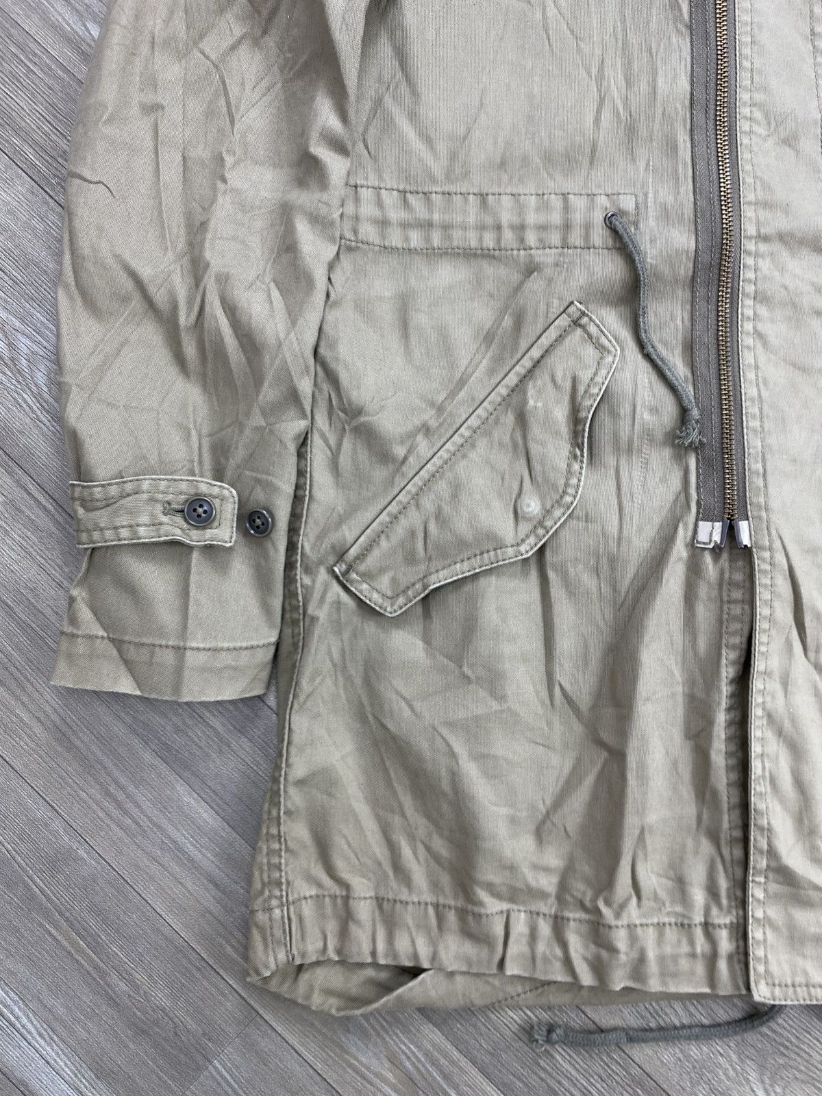 Issey Miyake 🇯🇵Vintage Issey Miyake Tete Homme Military Trench Coat Jacket Size US M / EU 48-50 / 2 - 6 Thumbnail