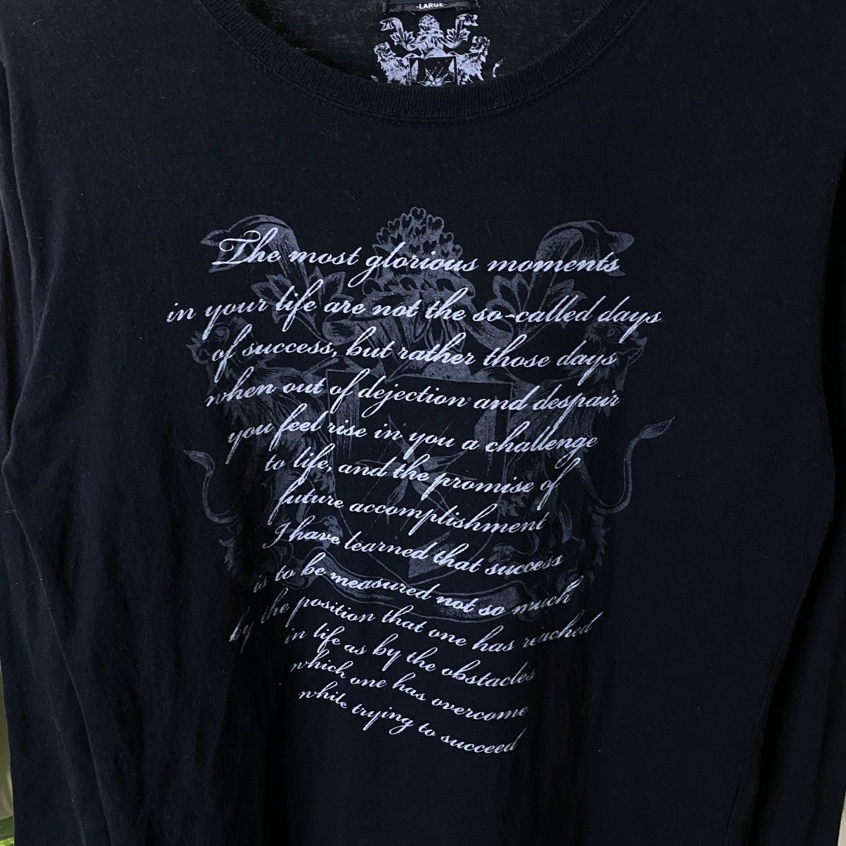 If Six Was Nine JapanBrand Seditionaries Poem Cyber Gothic Punk Grunge LGB Size US M / EU 48-50 / 2 - 2 Thumbnail