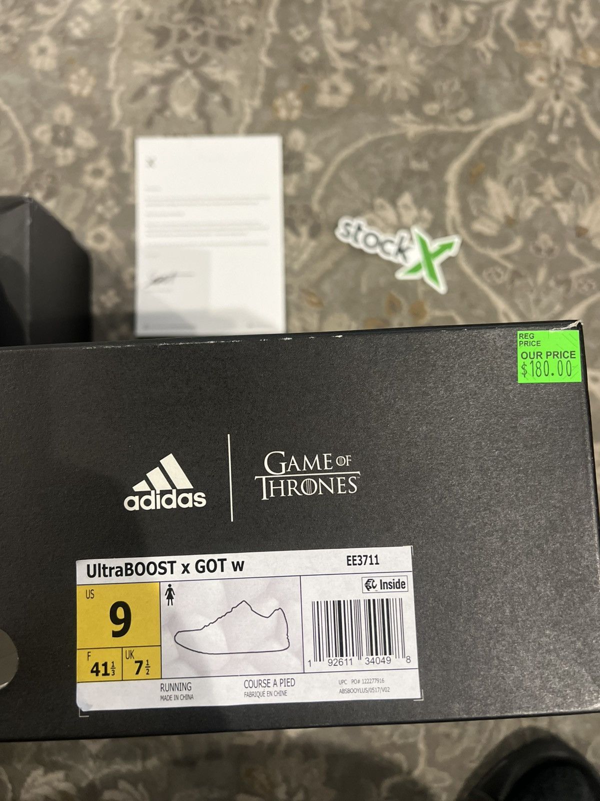 Adidas Game Of Thrones x Wmns UltraBoost 4.0 'House Targaryen 9 Size US 9 / IT 39 - 5 Thumbnail