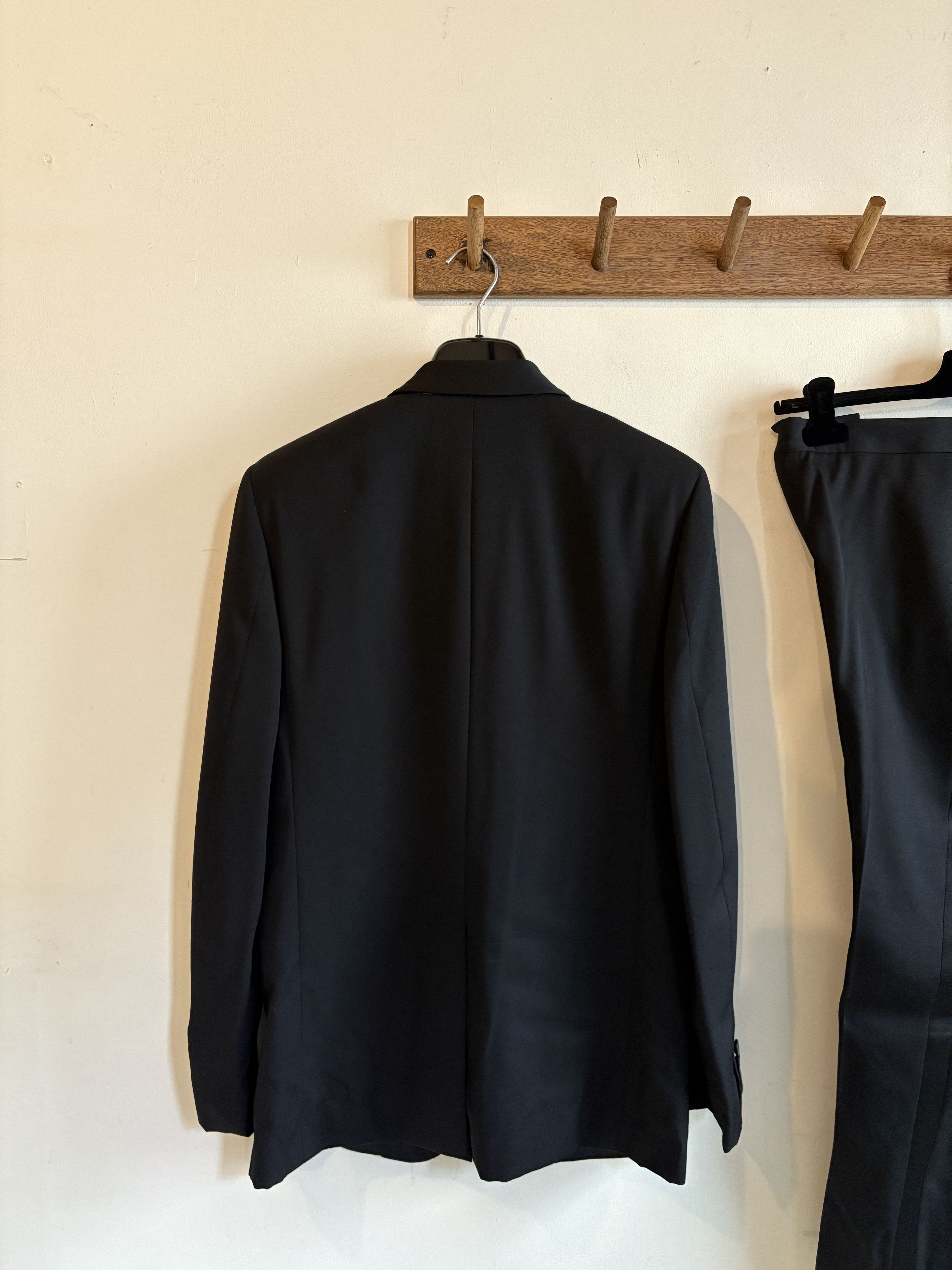 Saint Laurent Paris Saint Laurent Hedi Slimane 2 Piece Tuxedo Suit Size 50R - 5 Thumbnail