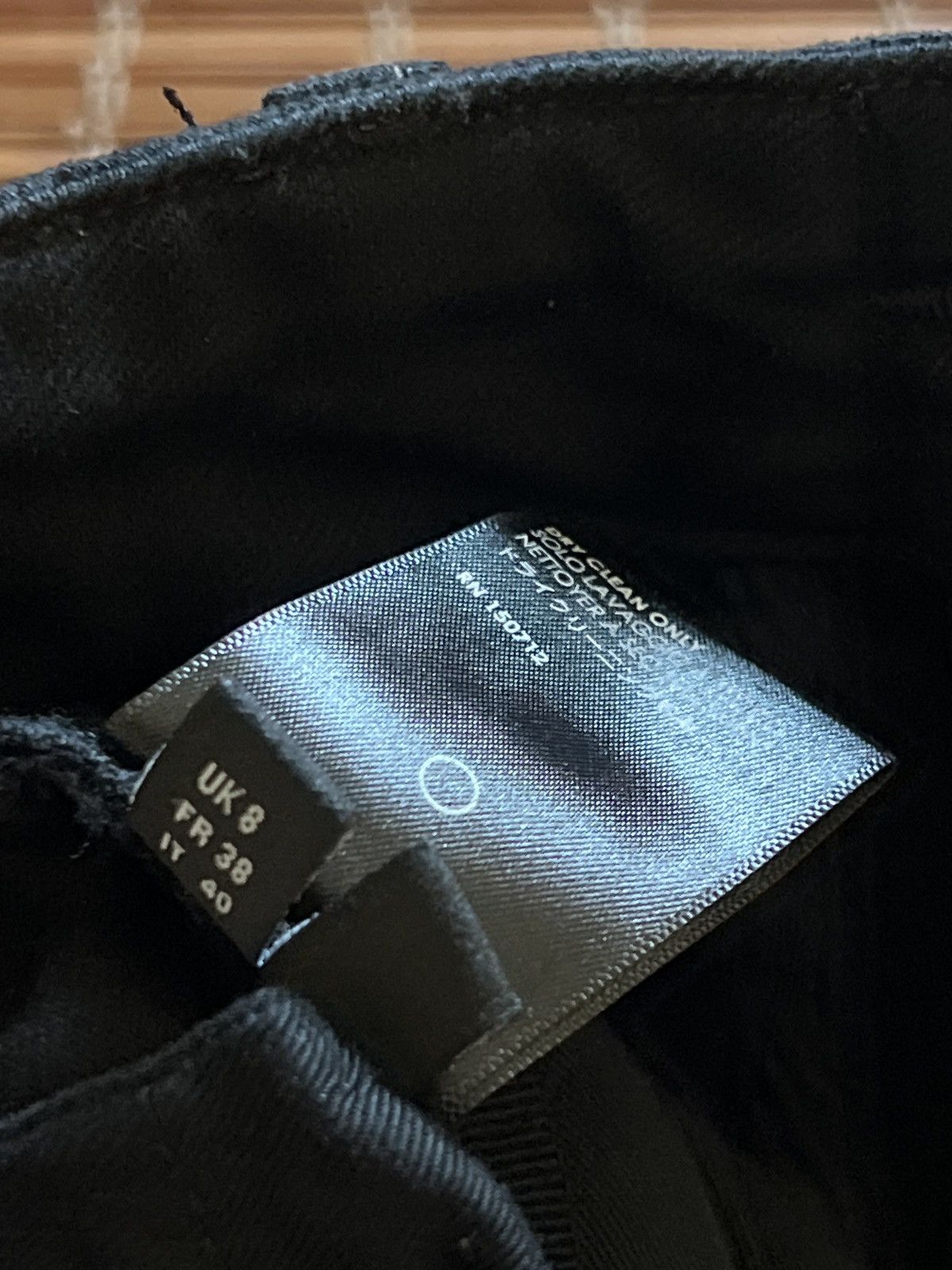 Amiri Mike Amiri Black Cargo Denim Tapered jeans with pockets Size 27" / US 4 / IT 40 - 11 Thumbnail