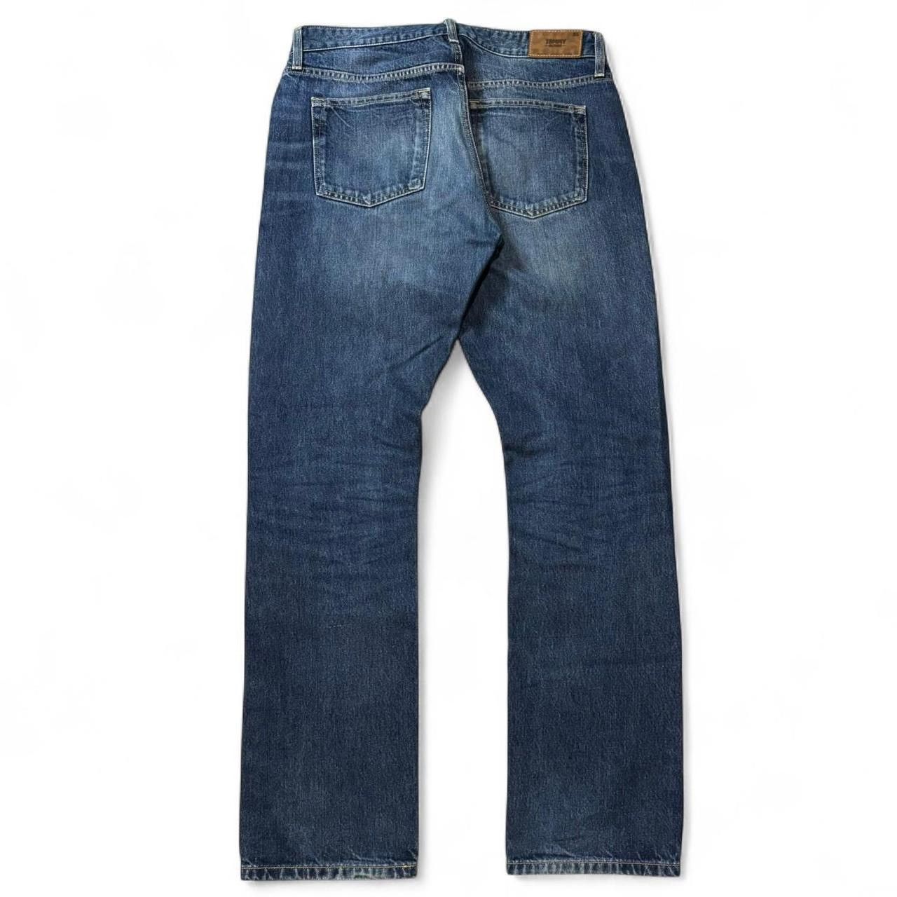 Tommy Hilfiger Vintage Tommy Hilfiger Faded Blue Straight Leg Denim Jeans Size US 34 / EU 50 - 6 Thumbnail