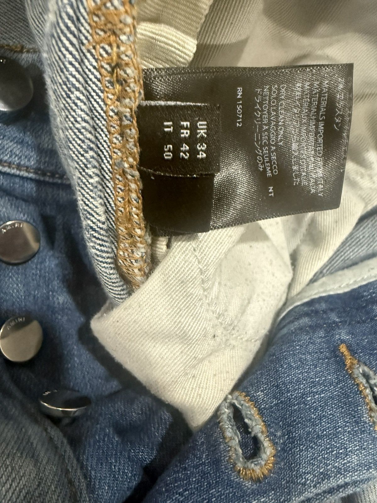 Amiri Amiri Size US 34 / EU 50 - 4 Thumbnail