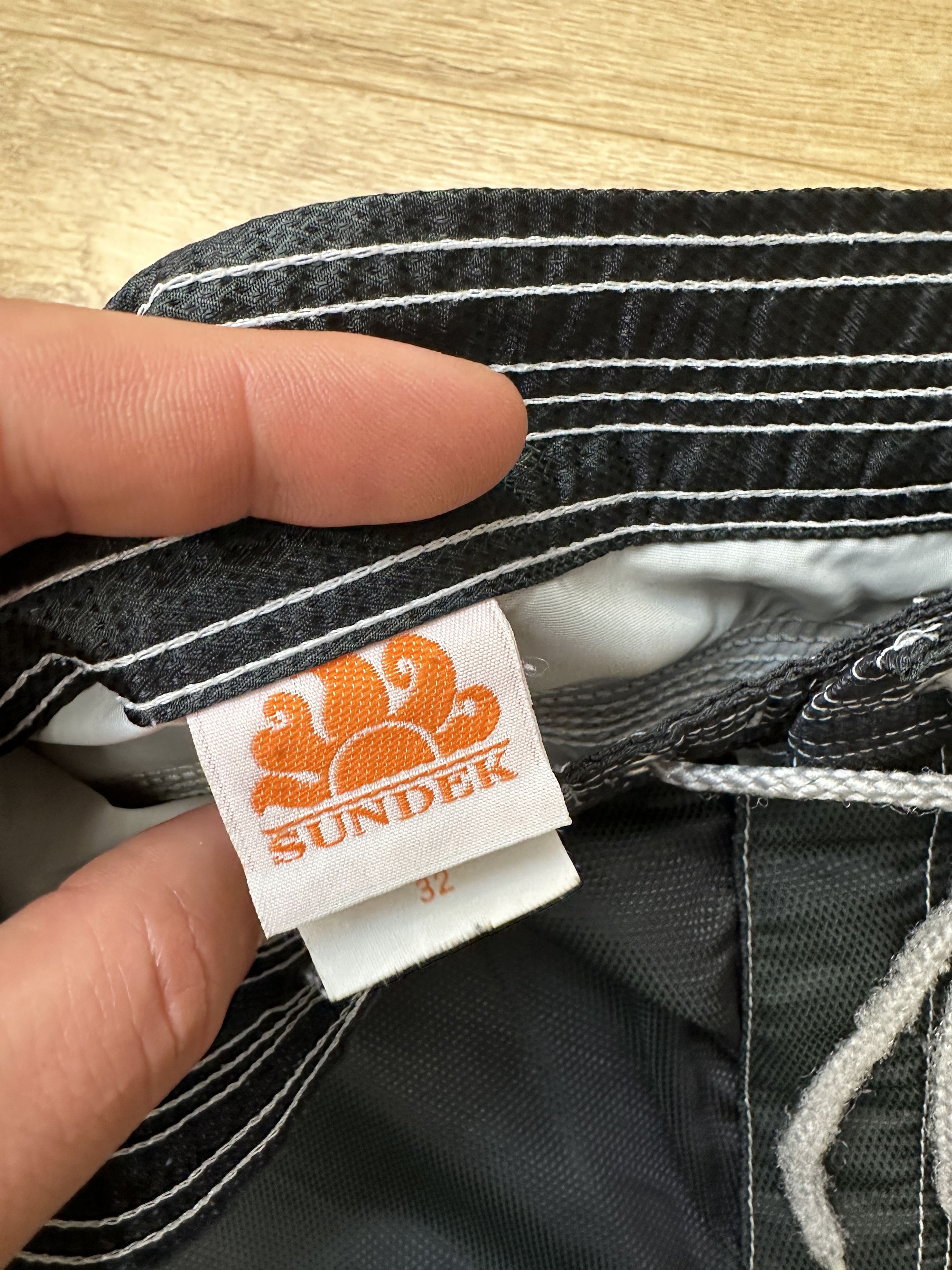Sundek Rainbow Sundek 32 Swim Shorts Knit Textured Striped Size 32 Size US 32 / EU 48 - 4 Thumbnail