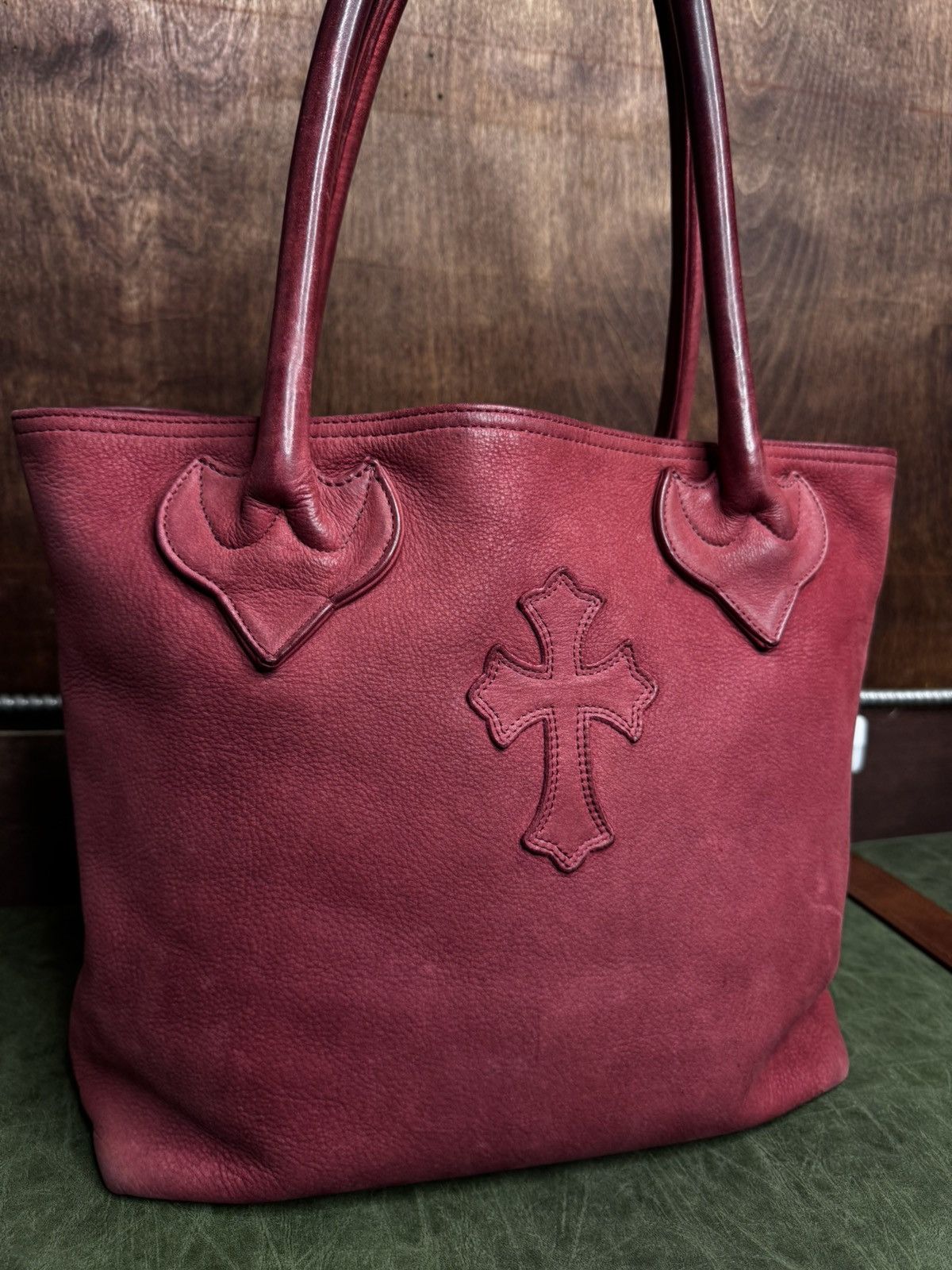 Chrome Hearts Chrome Hearts Cross Leather Tote Bag Size ONE SIZE - 7 Thumbnail