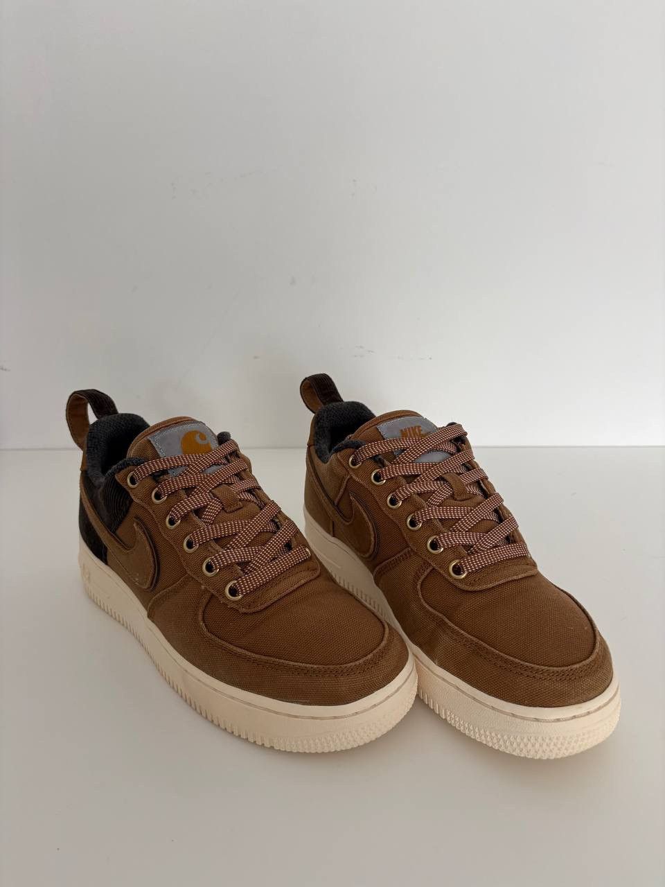 Carhartt Wip × Nike Nike x Carhartt WIP Air Force 1 Low Ale Brown Size US 6.5 / EU 39-40 - 1 Thumbnail