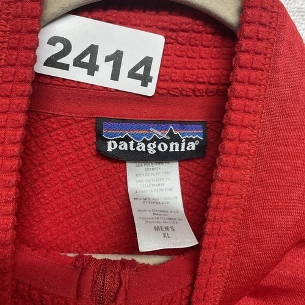 Patagonia Patagonia R Red 1/4 Zip Fleece Base Layer Sweater Men XL Size US XL / EU 56 / 4 - 4 Thumbnail