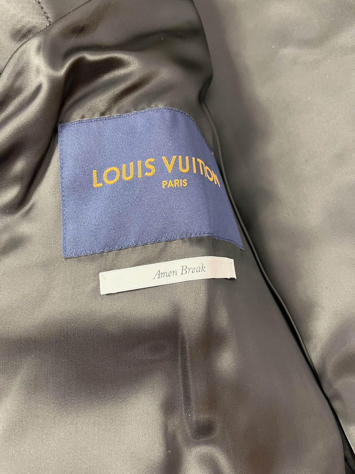 Louis Vuitton Leather Sleeves Varsity Jacket Size US L / EU 52-54 / 3 - 11 Thumbnail