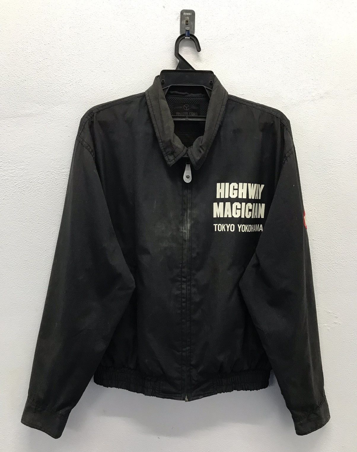 YELLOW CORN HIGHWAY MAGICIAN ジャケット LL Vintage Yellow Corn Highway Magician Bomber Jacket Yellow